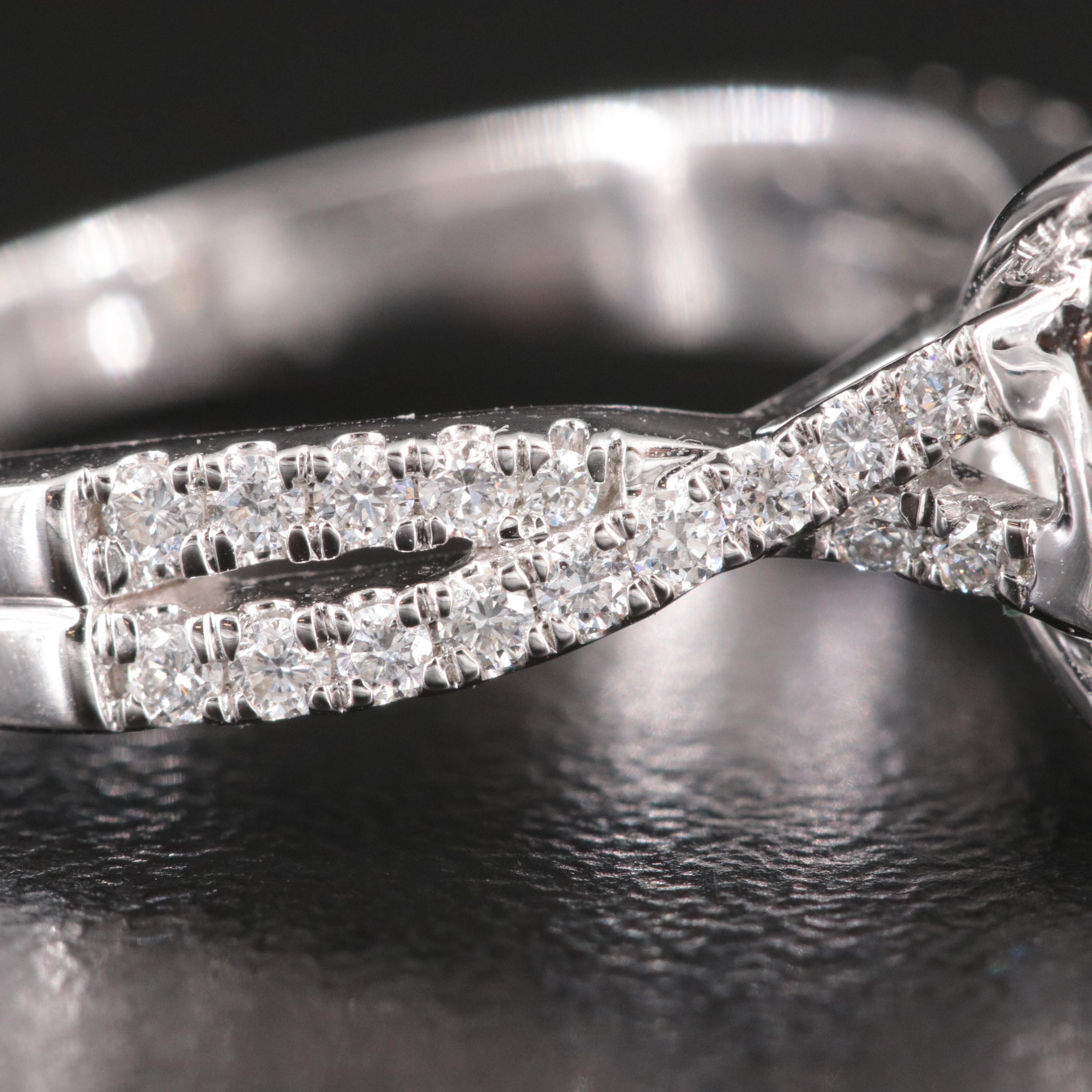 14K 5.23 CTW Lab Grown Diamond Ring