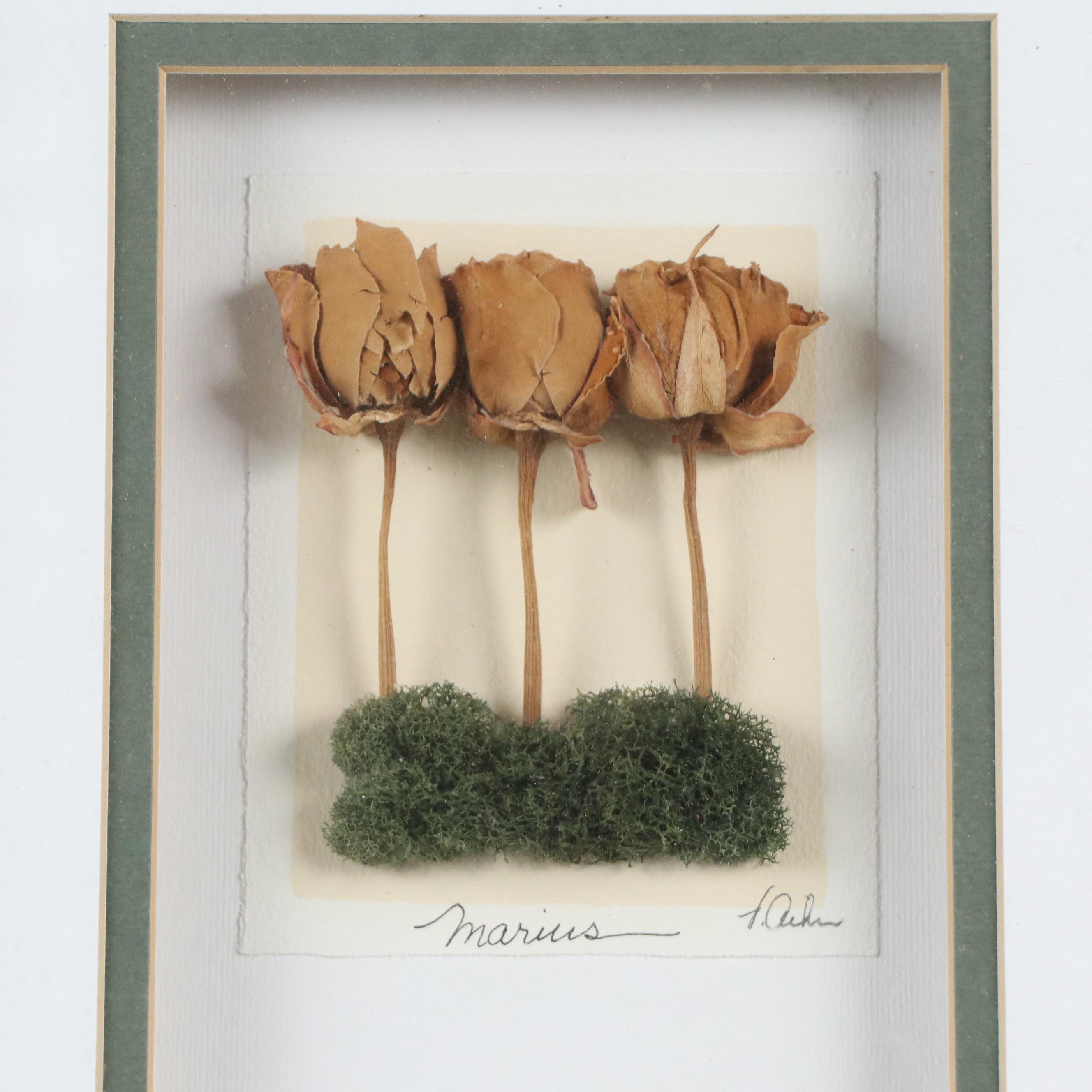 Dried Flowers Composition, Late 20th or 21st Century