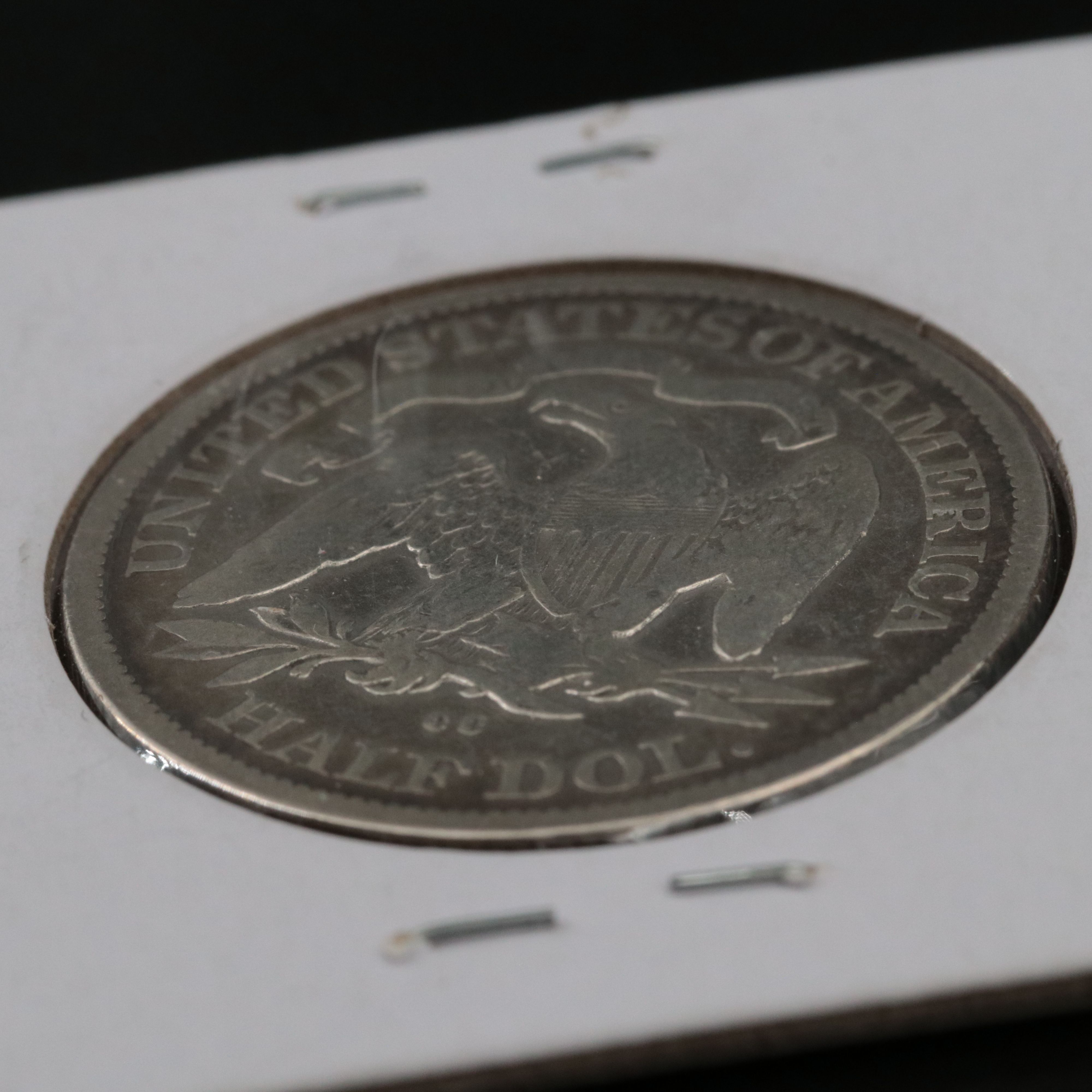 1877-CC Liberty Seated Silver Half Dollar