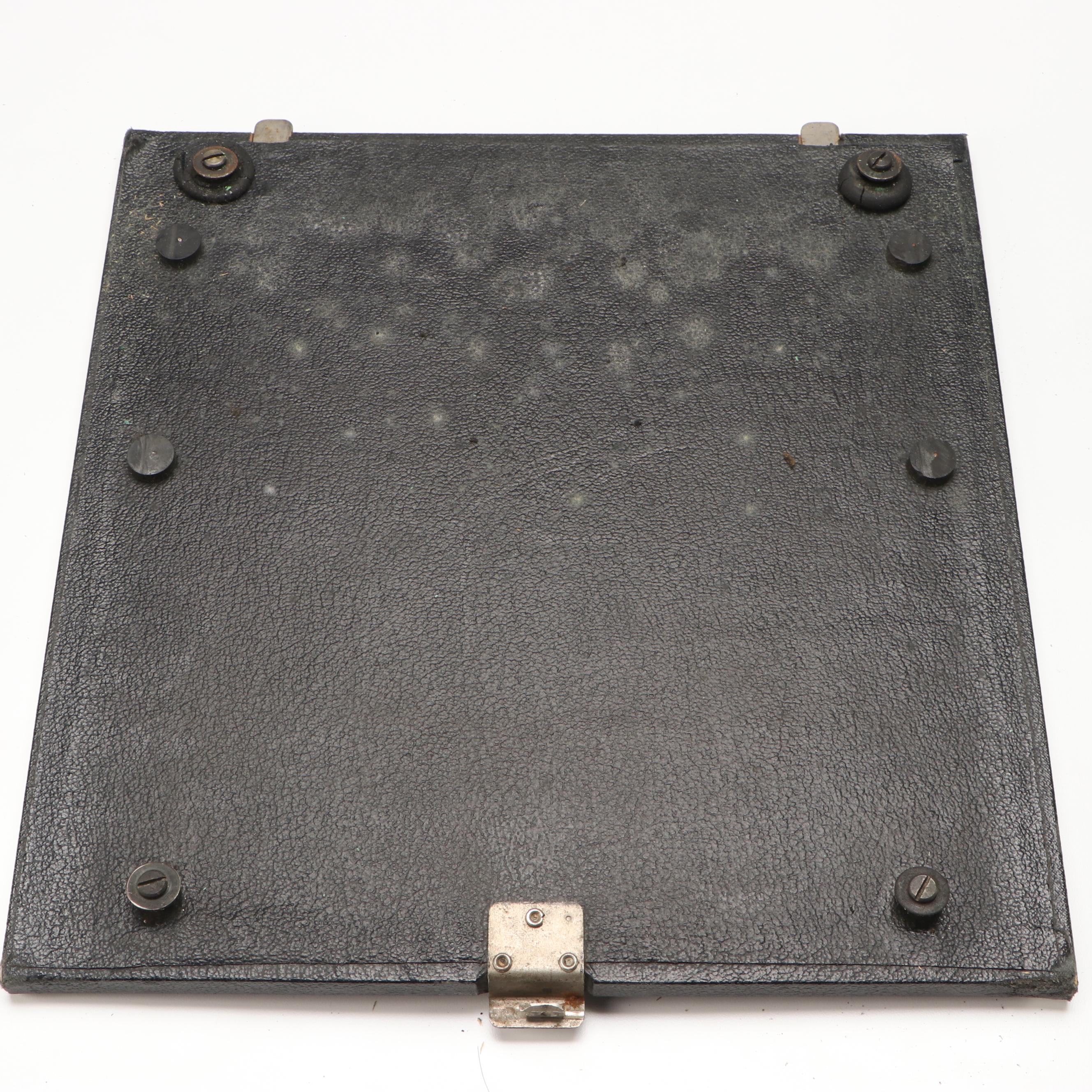 Remington Portable Green Metal Typewriter