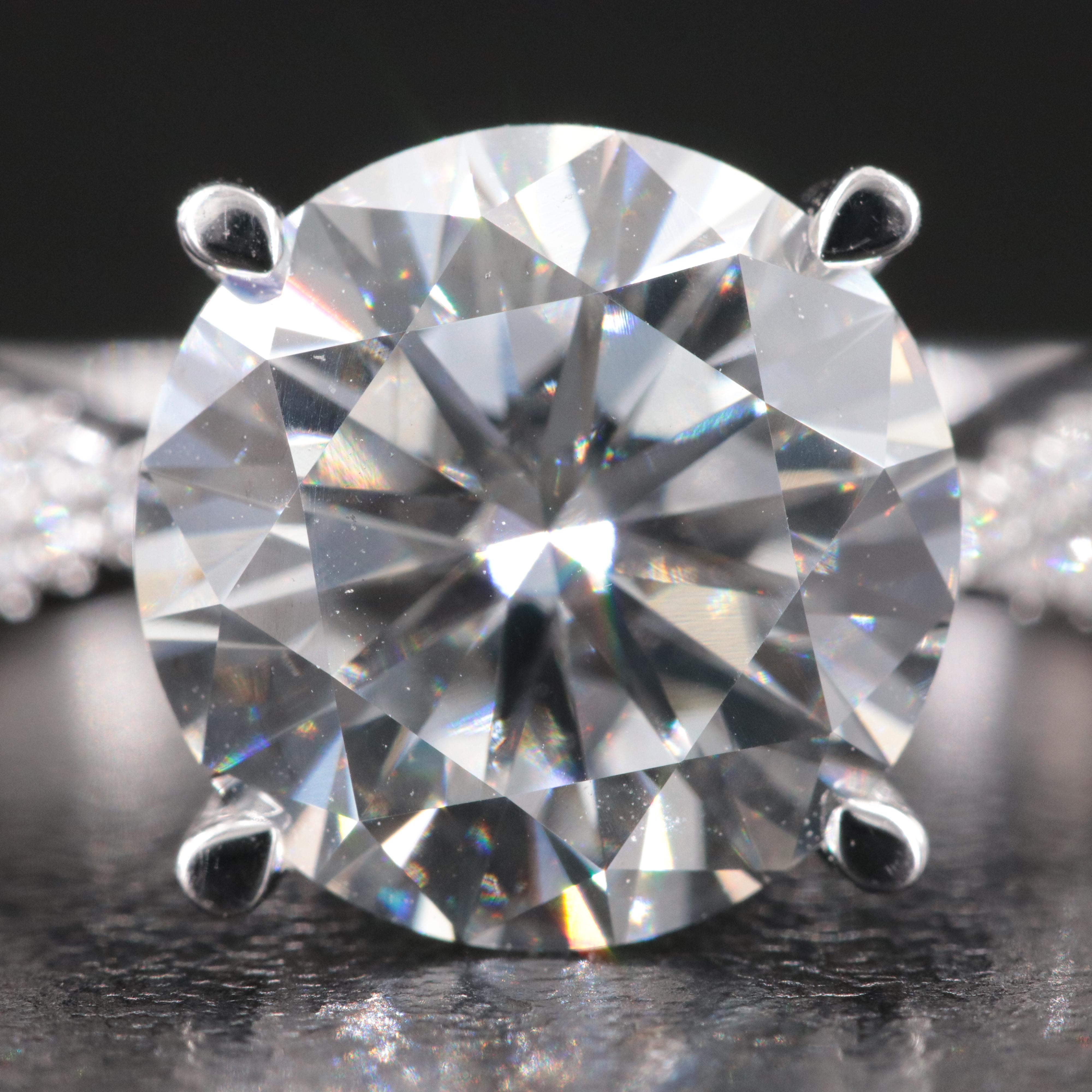 14K 5.06 CTW Lab Grown Diamond Ring