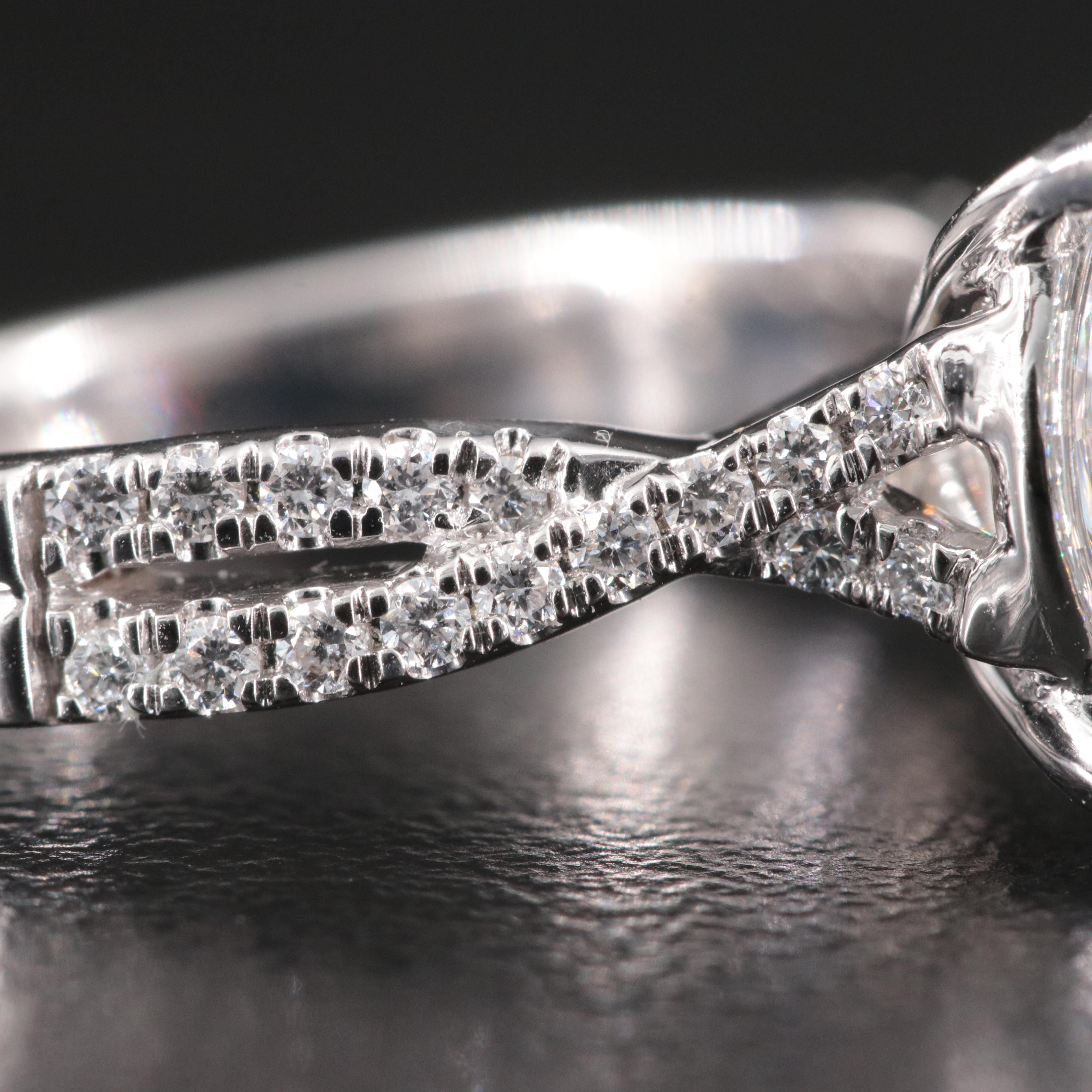 14K 5.06 CTW Lab Grown Diamond Ring