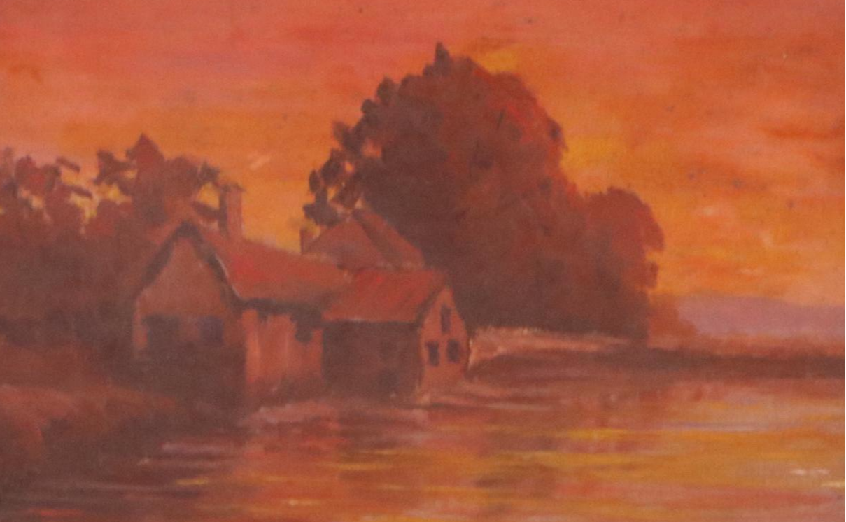 Jeanne Reimbolte Landscape Oil Painting and More, Early 20th Century