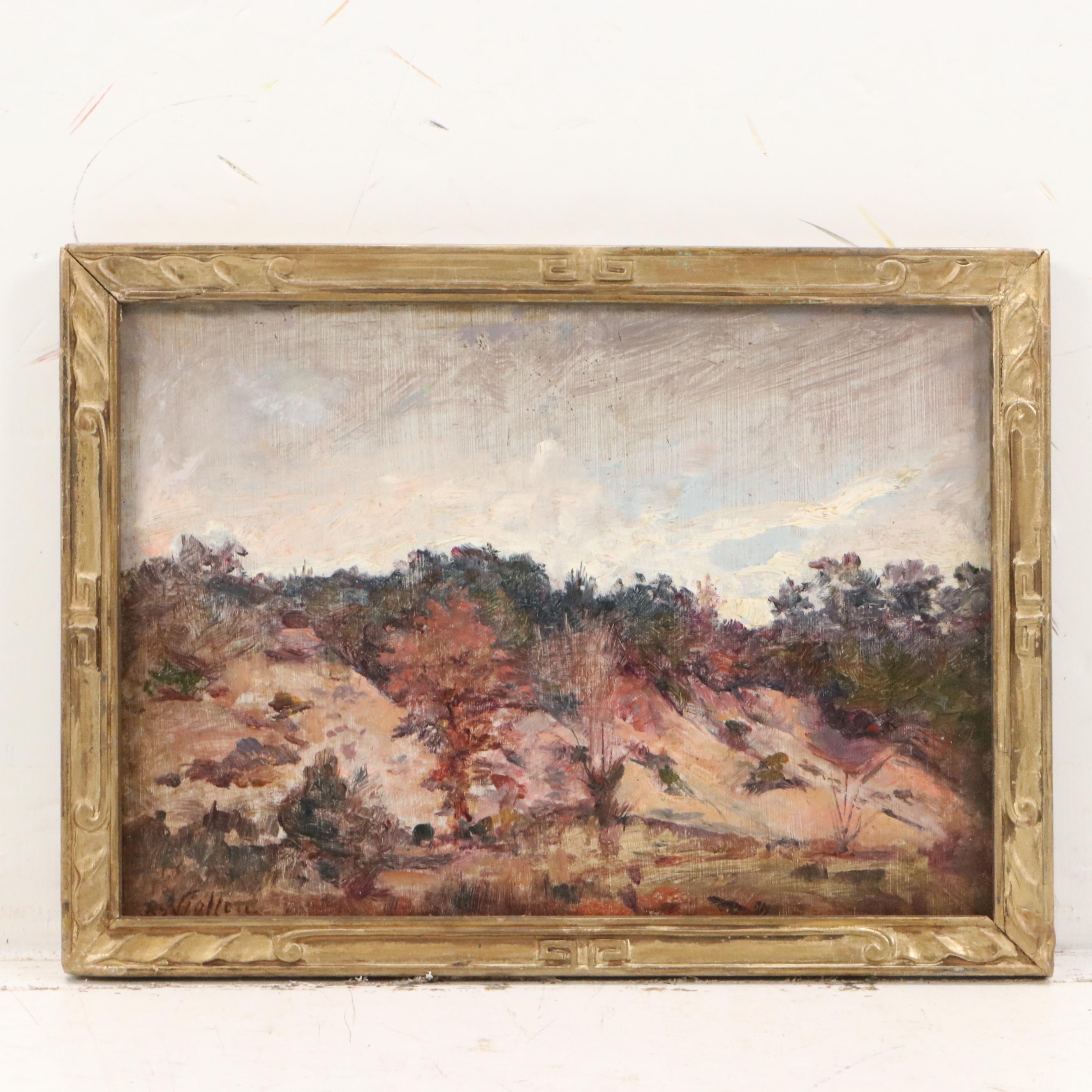 Jeanne Reimbolte Landscape Oil Painting and More, Early 20th Century