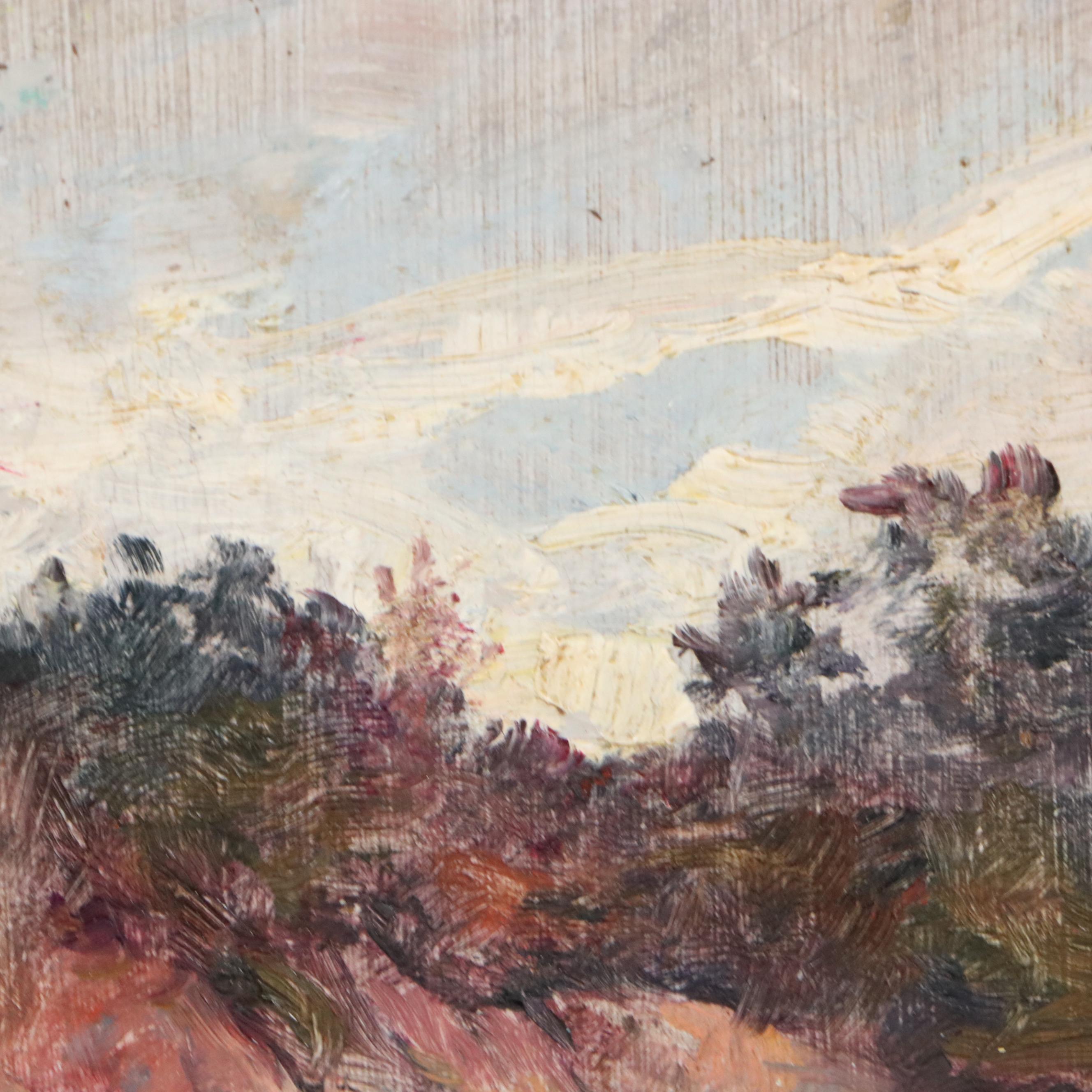 Jeanne Reimbolte Landscape Oil Painting and More, Early 20th Century