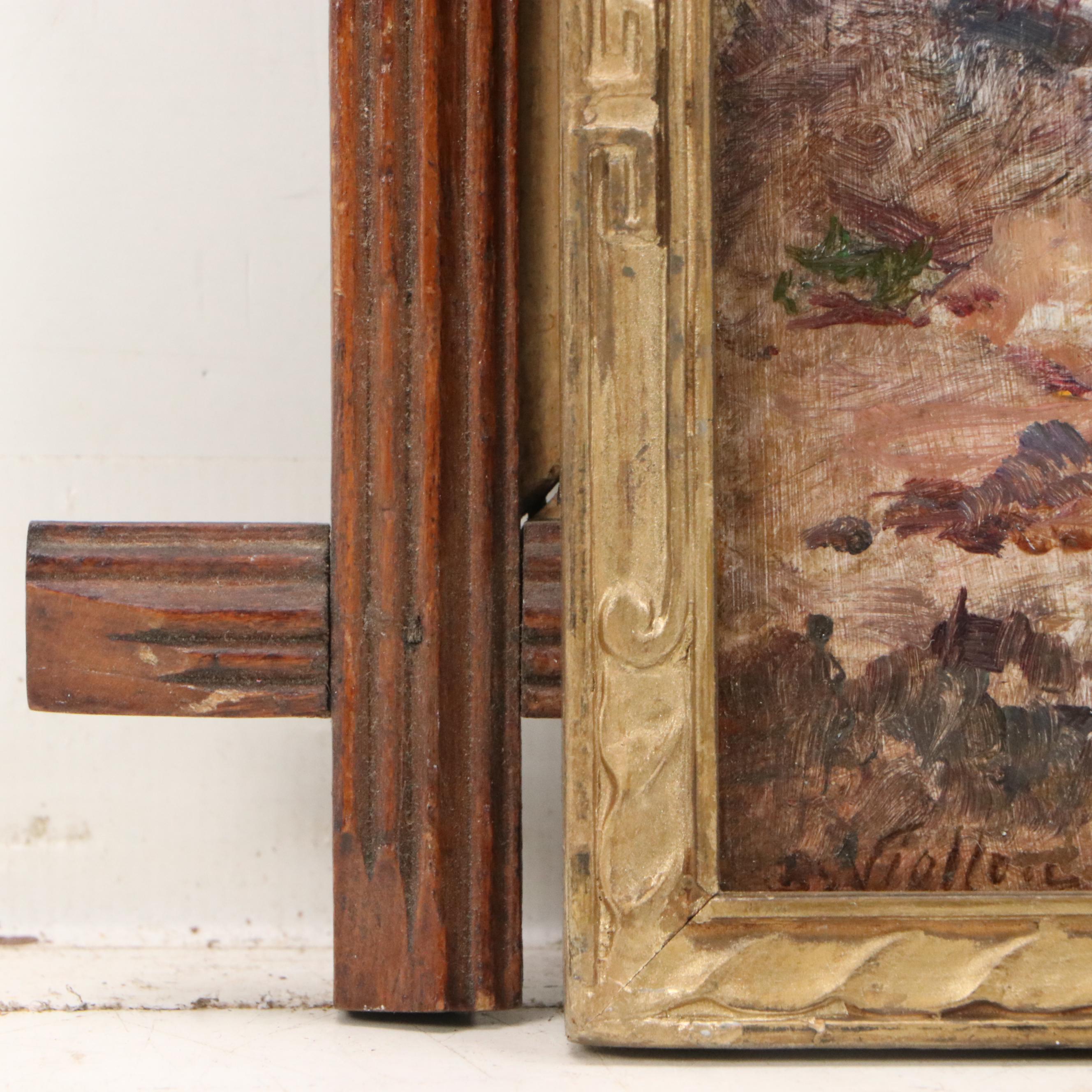 Jeanne Reimbolte Landscape Oil Painting and More, Early 20th Century