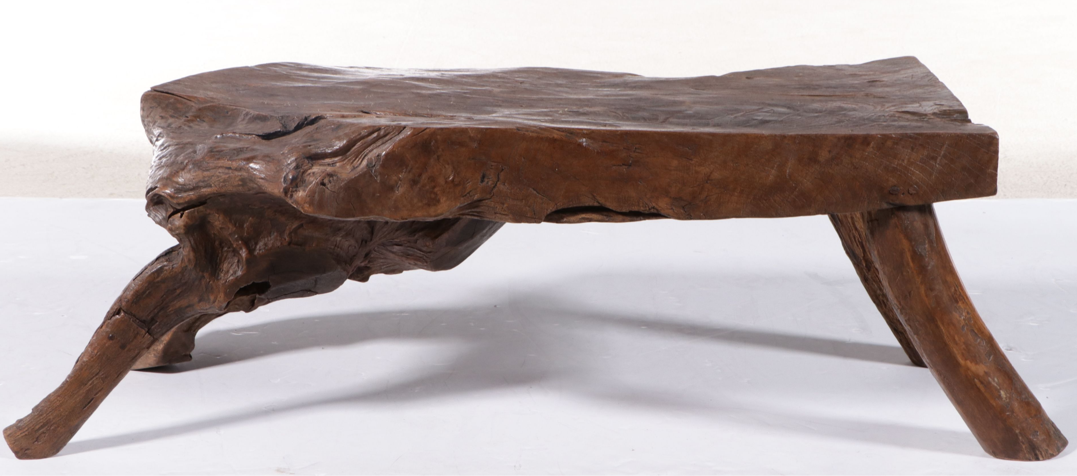 Live Edge Natural Wood Coffee Table