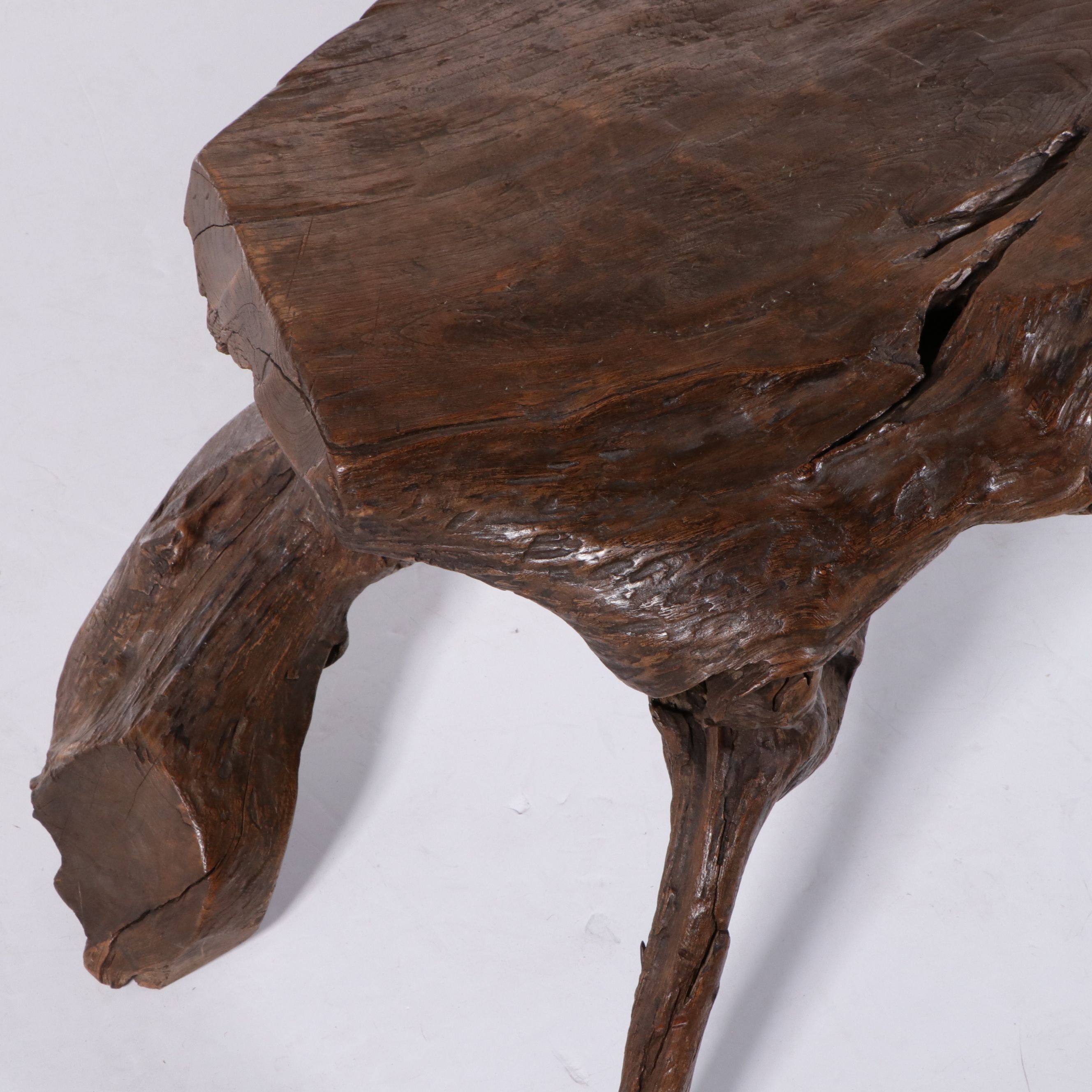 Live Edge Natural Wood Coffee Table