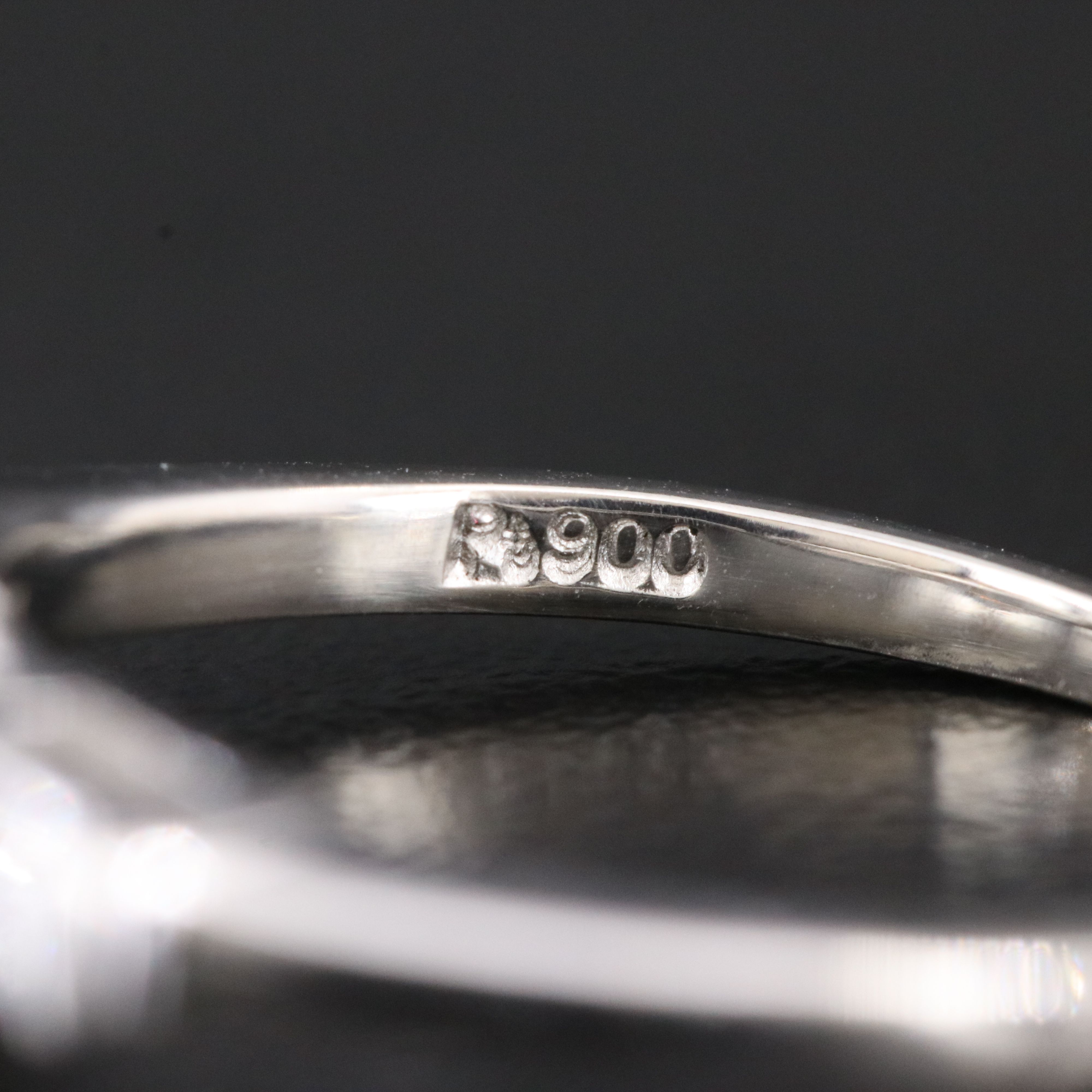 Platinum 2.73 CTW Diamond Ring with GIA Report and Natural Fancy Center