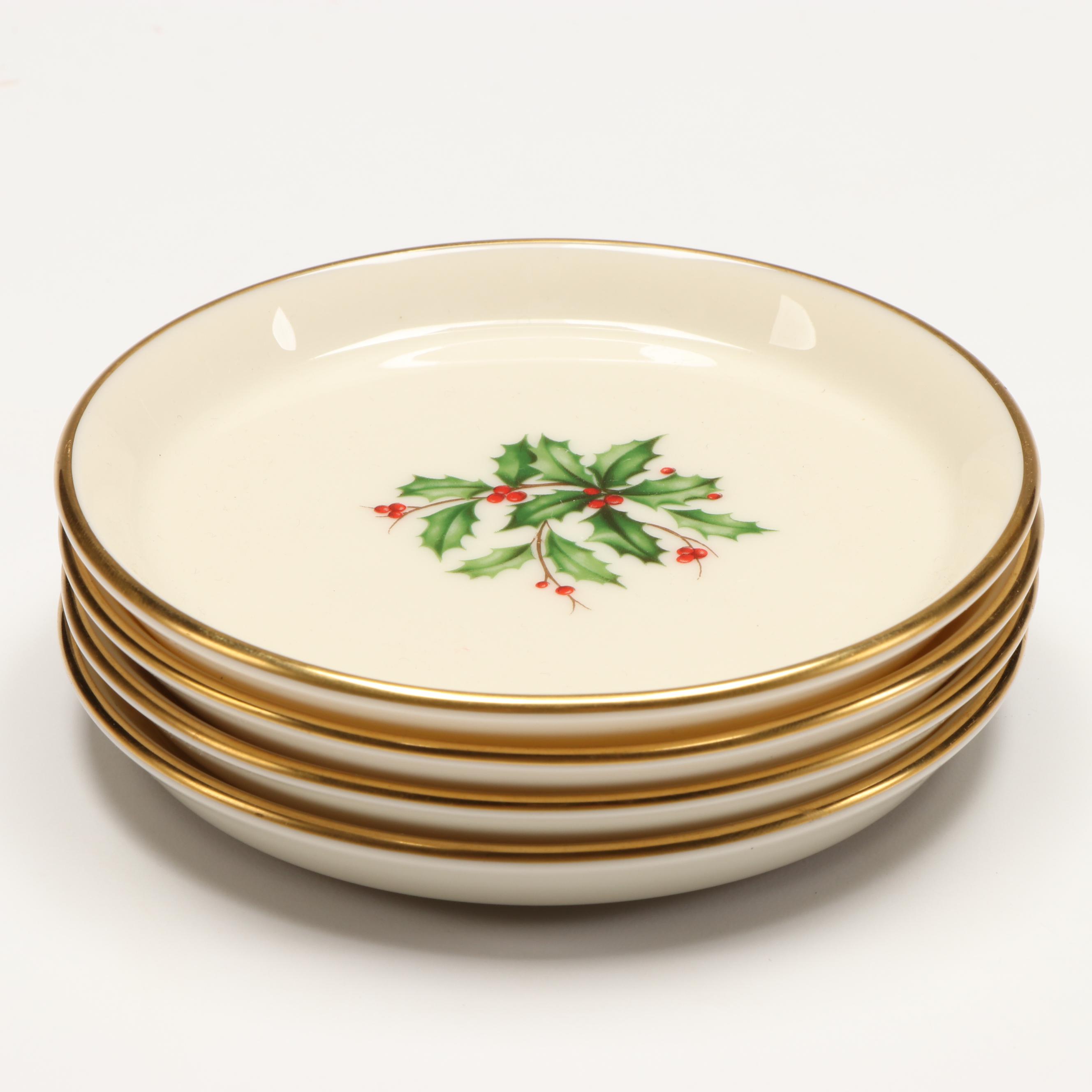 Lenox "Holiday" Collection Porcelain Centerpiece Bowl and More Dinnerware