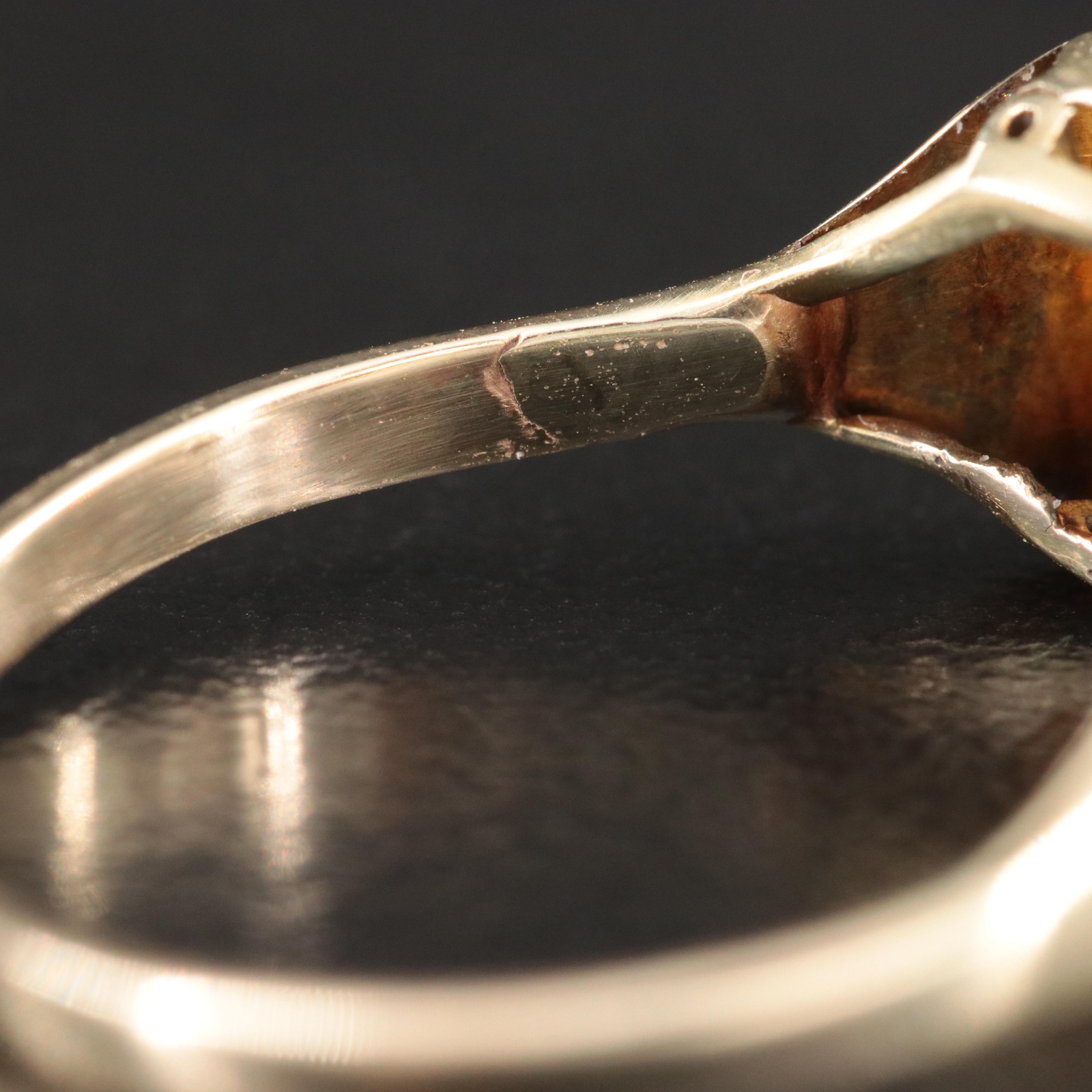 14K and 10K 0.19 CTW Diamond Ring