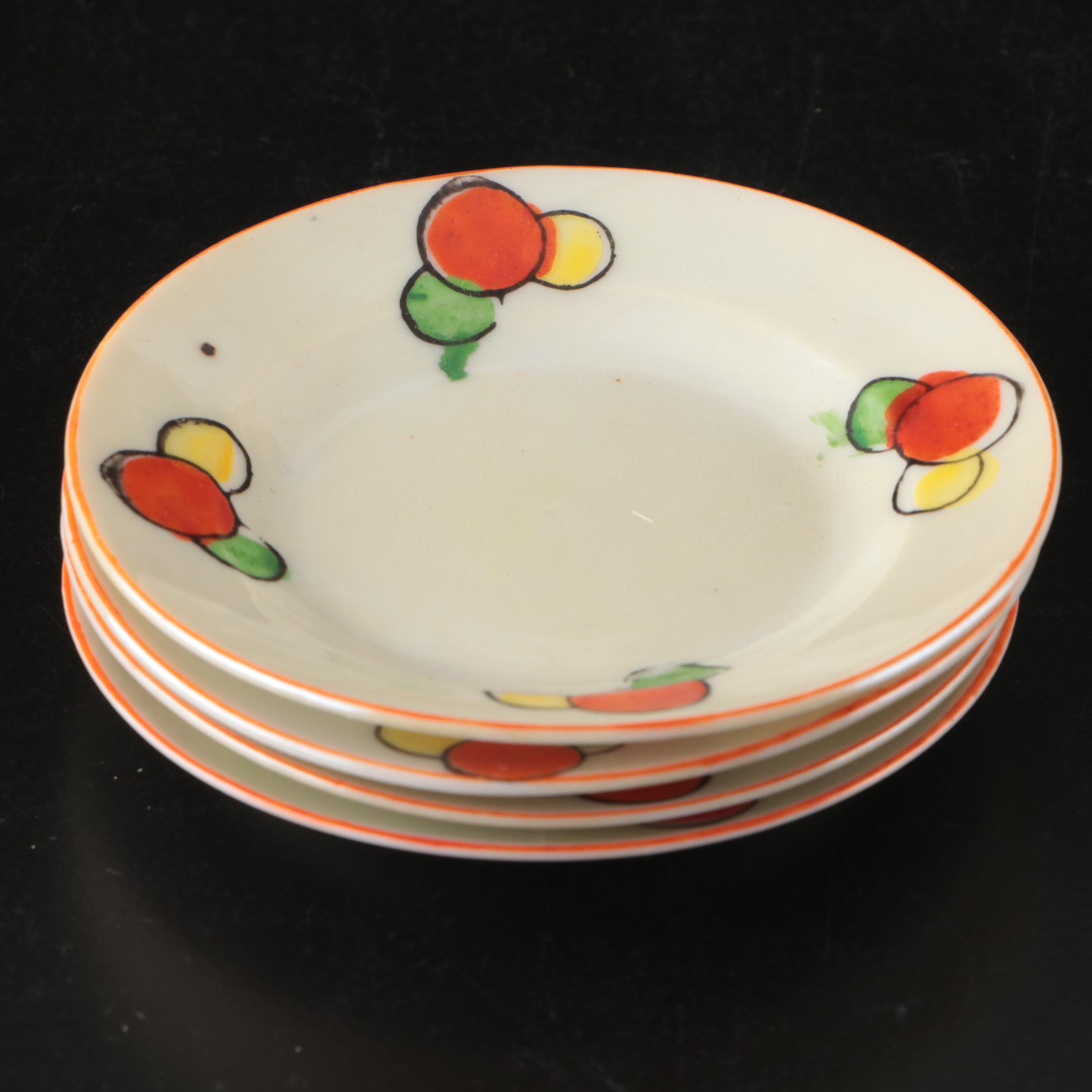 Japanese Porcelain Lusterware Play Tea Set, Early to Mid-20th Century