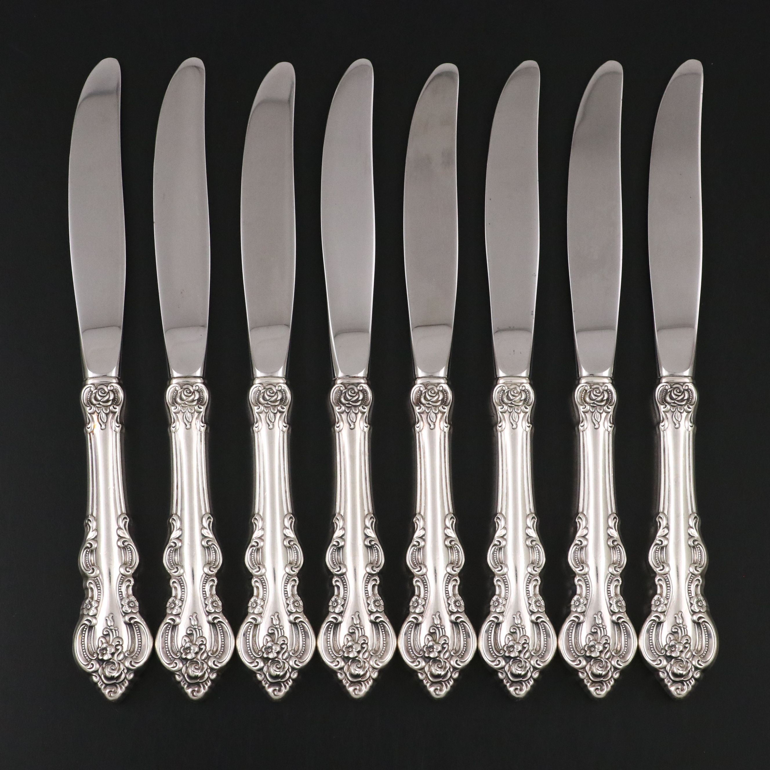 Towle "El Grandee" Sterling Silver Handled Dinner Knives, 1964-2009
