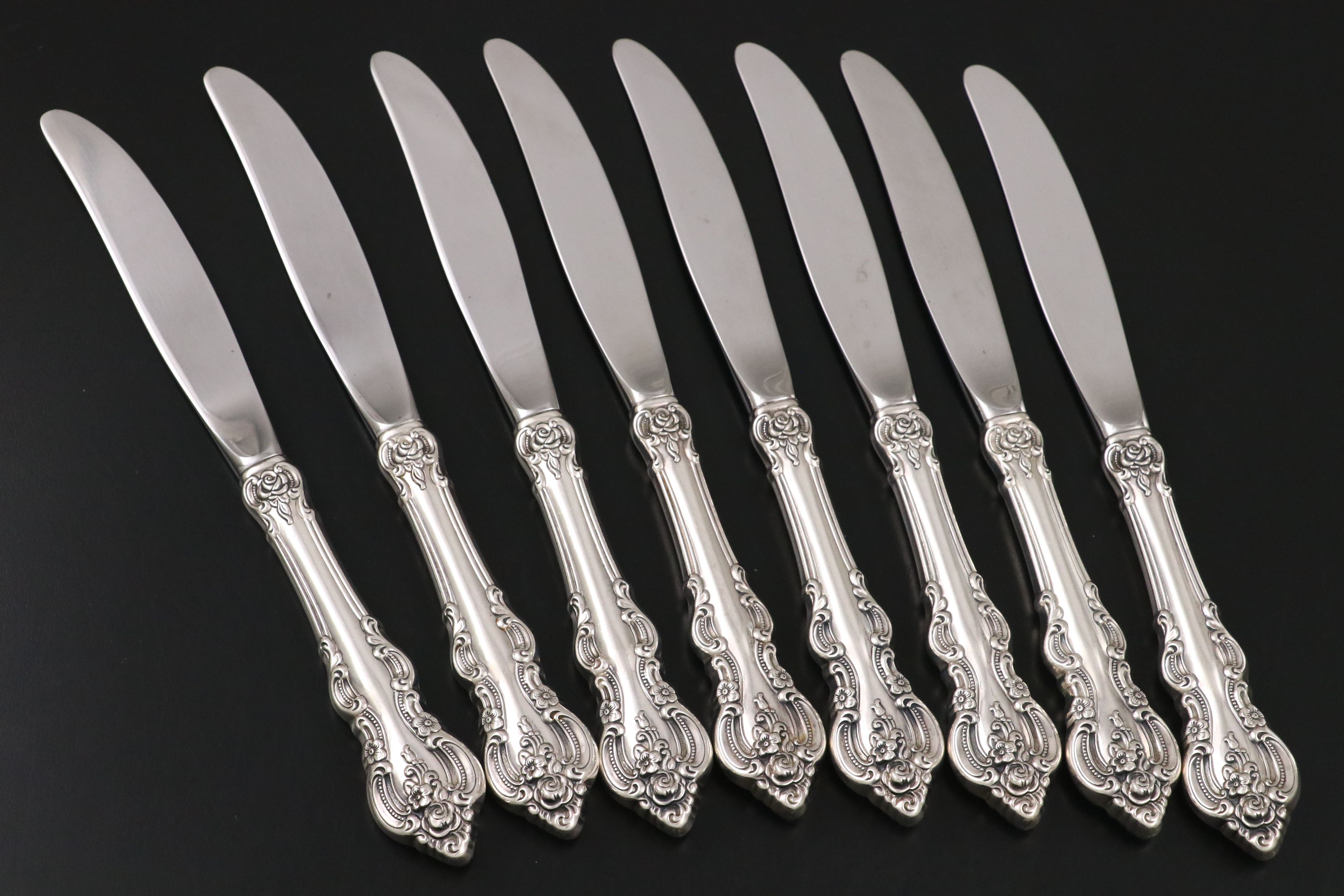 Towle "El Grandee" Sterling Silver Handled Dinner Knives, 1964-2009