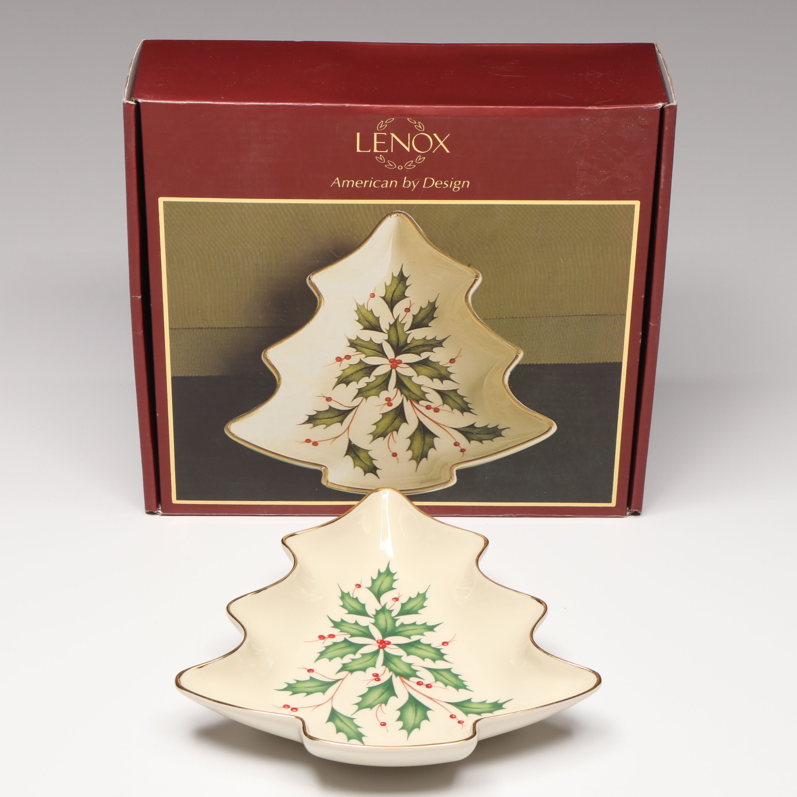 Lenox "Holiday" Collection Round Serving Plate with Handle and More Dinnerware