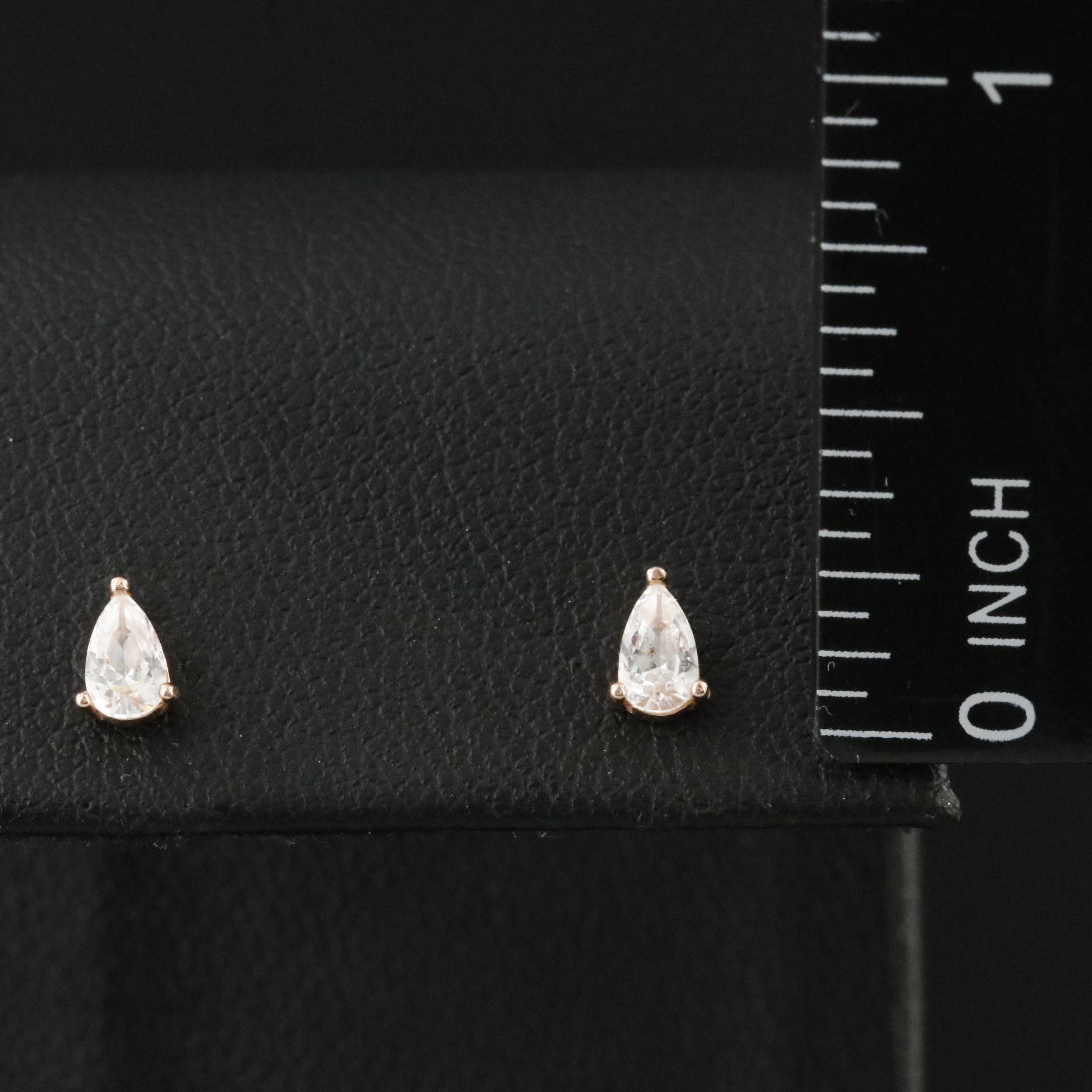 Sterling CZ Earrings