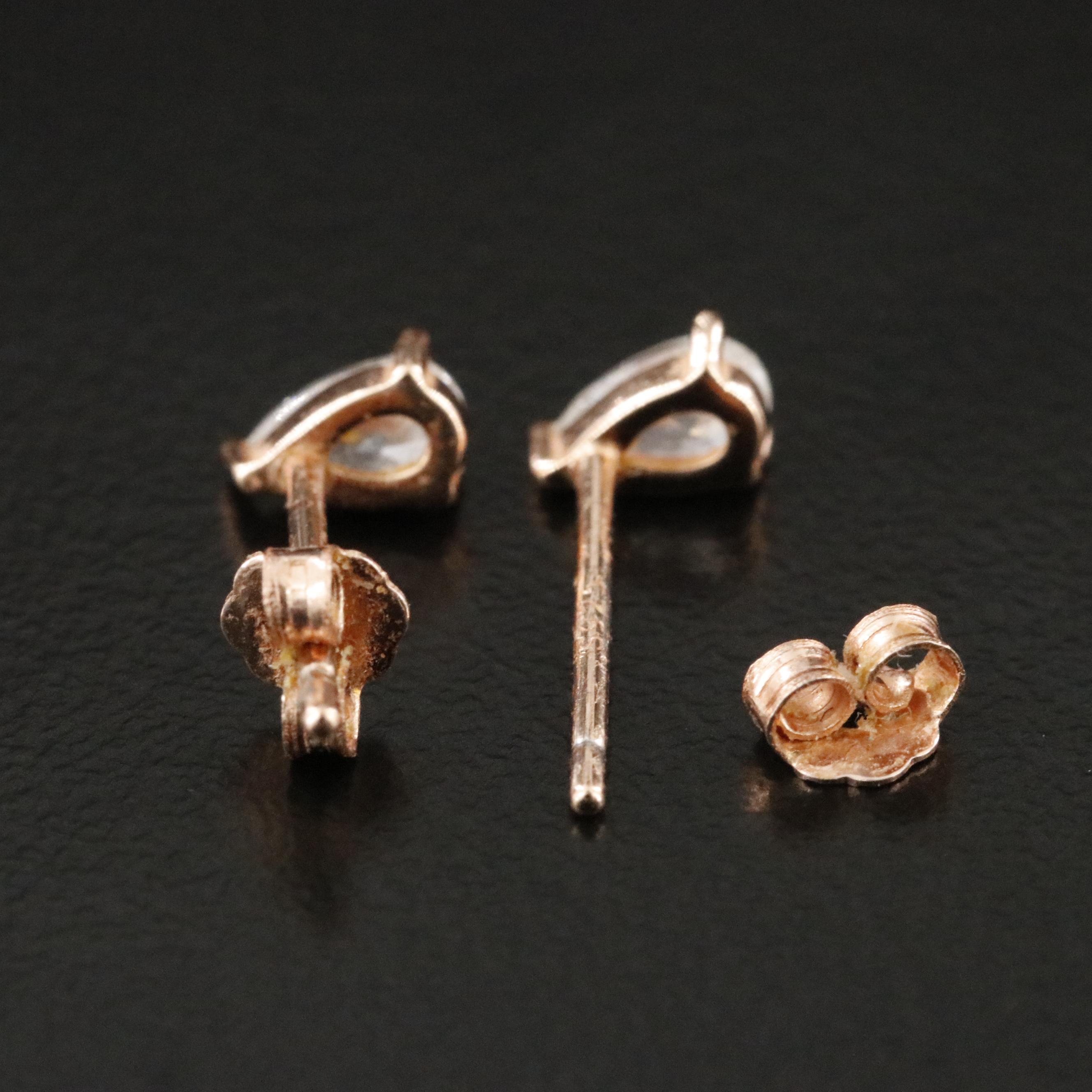 Sterling CZ Earrings