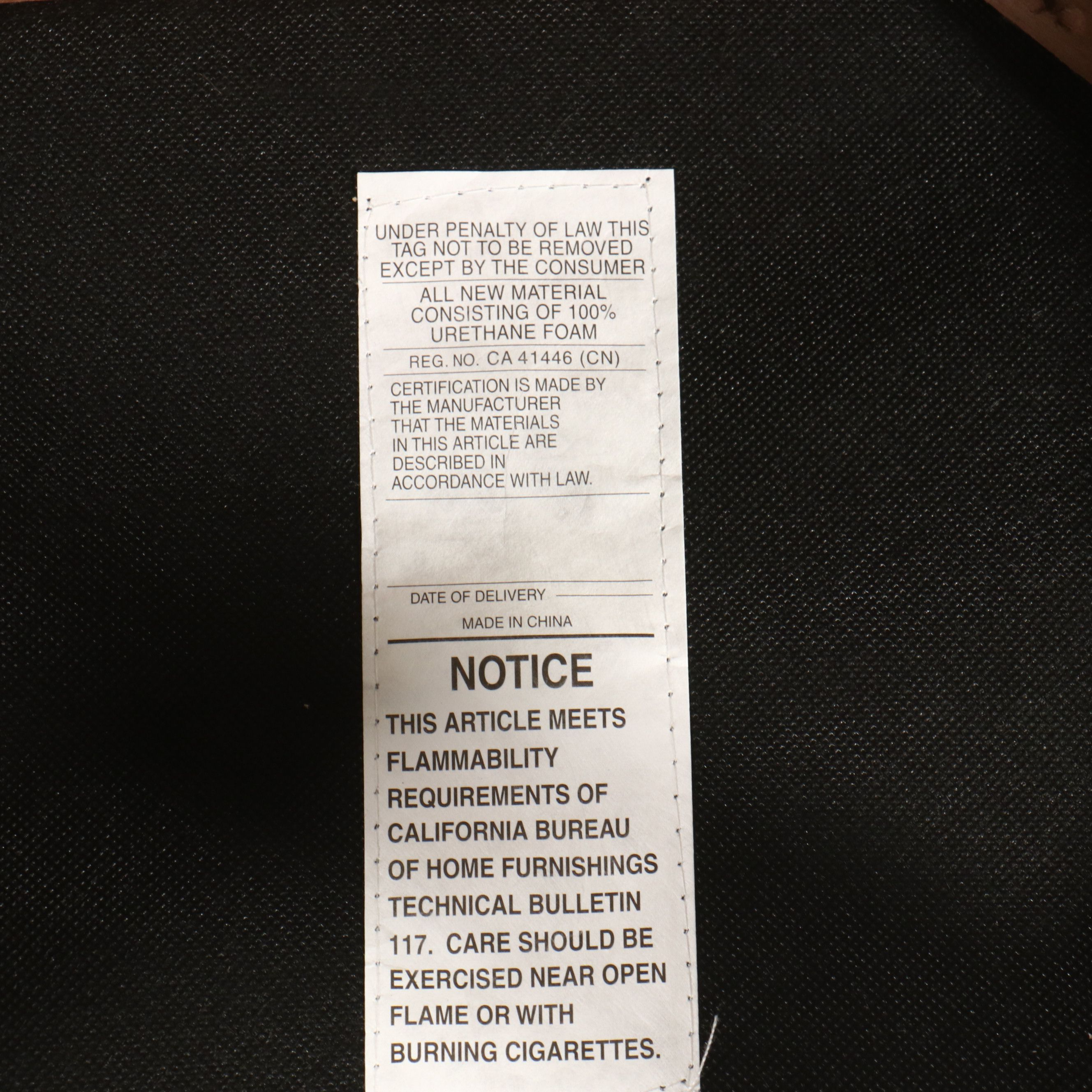 Pair of Walnut Finish Stools with Nailhead Trim Accented Faux Leather Seats