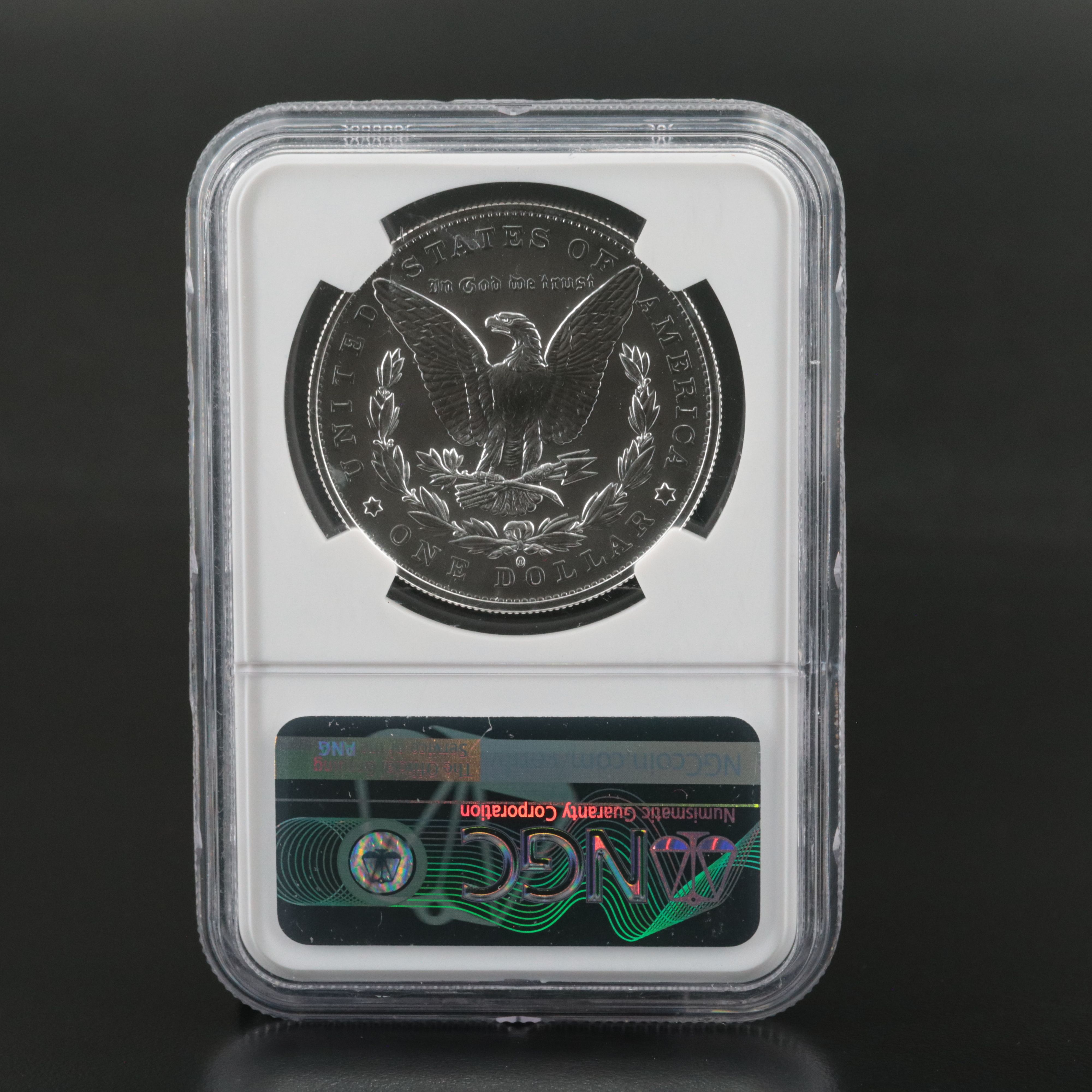2021-O NGC MS70 First Day of Issue Morgan Dollar