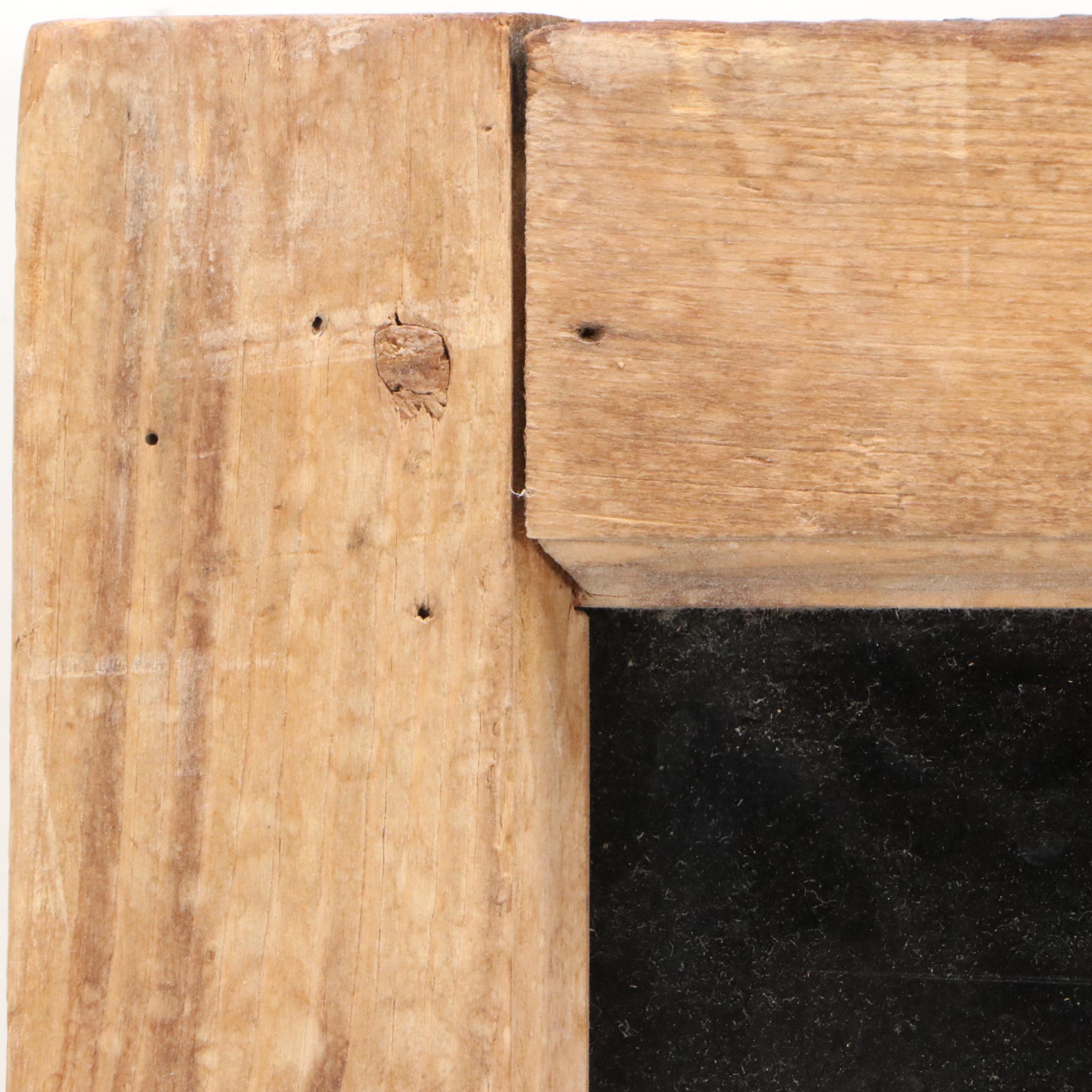 Geometric Stained Glass Window Panel