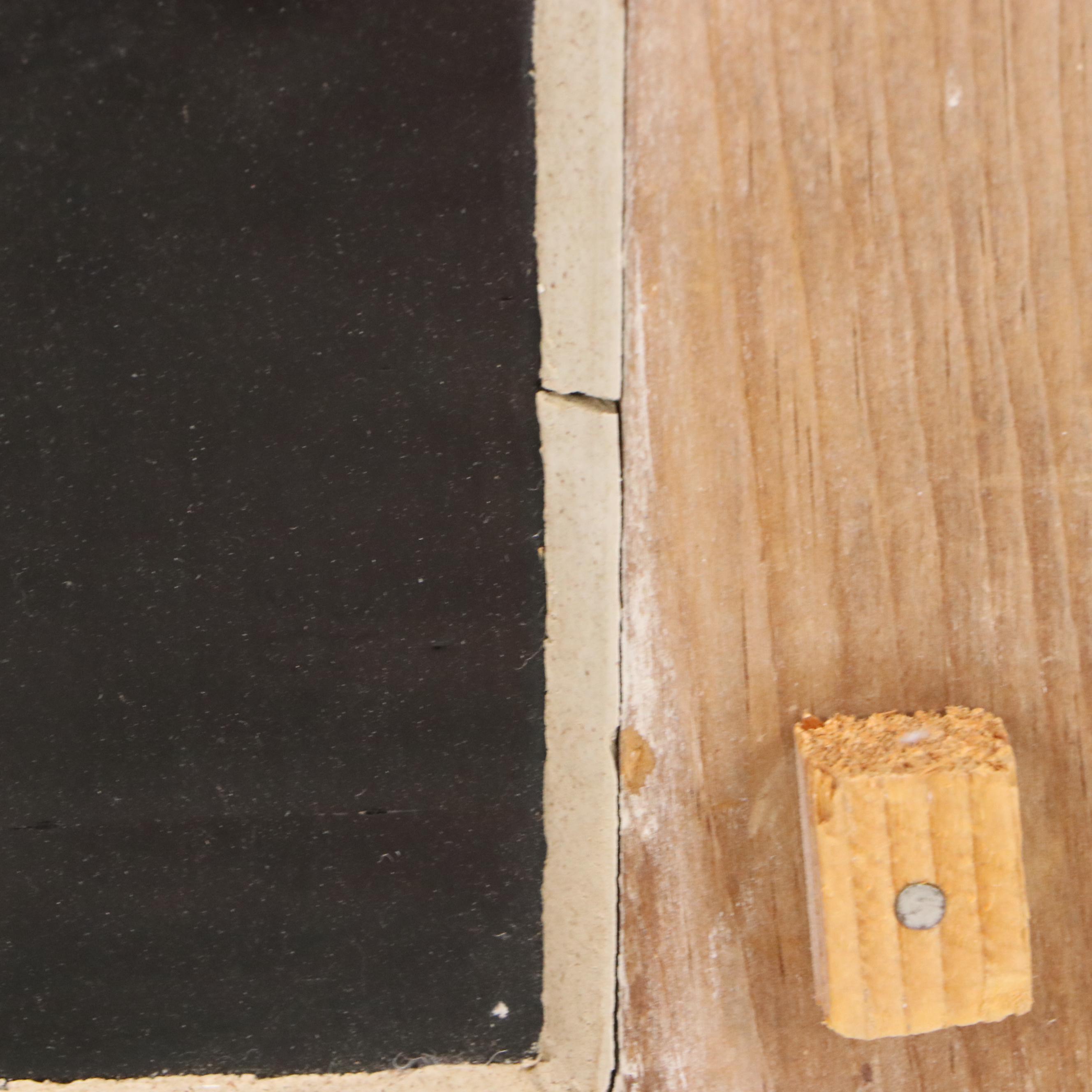 Geometric Stained Glass Window Panel