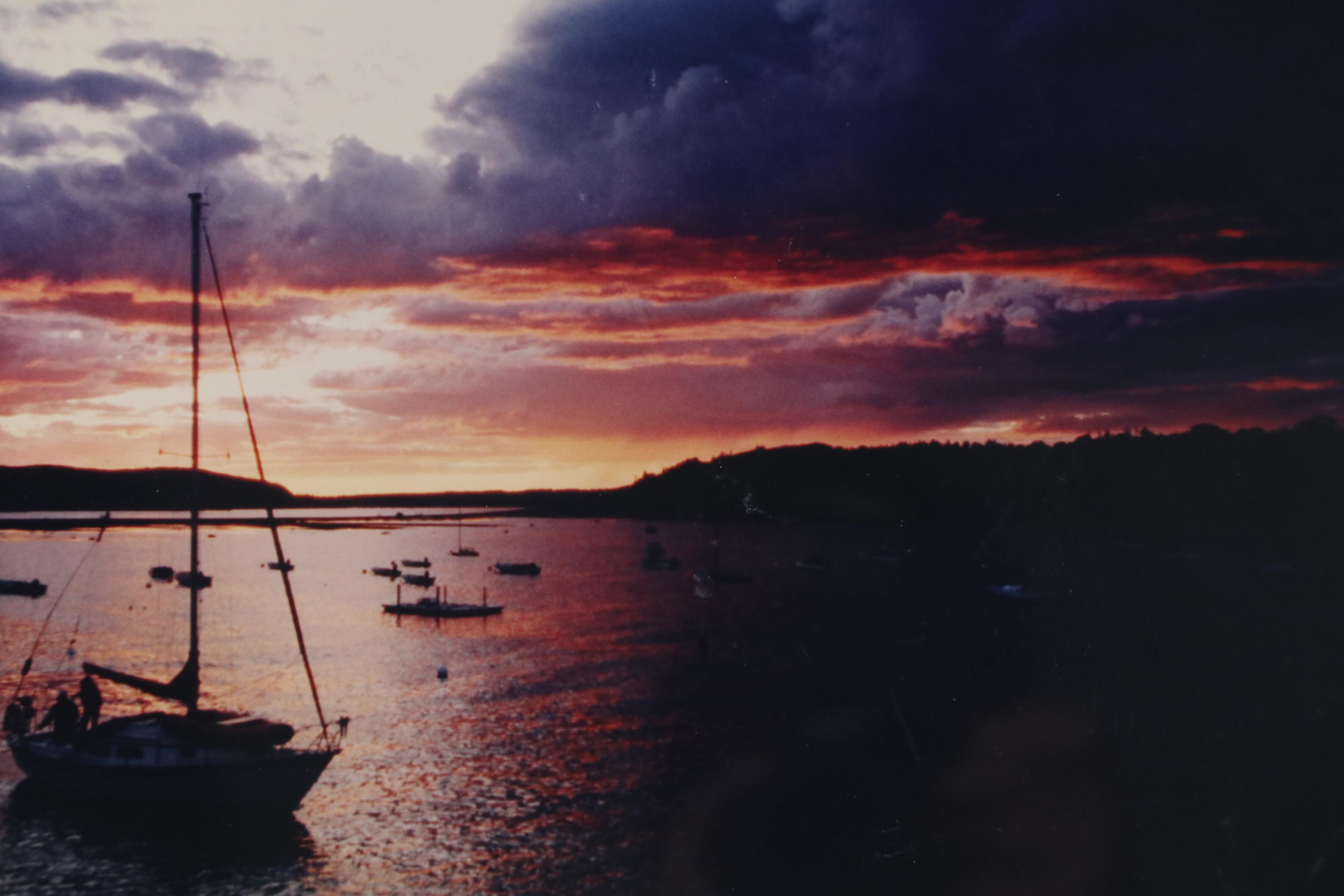 Chromogenic Color Print of "Sunset Bar Harbor, Maine"