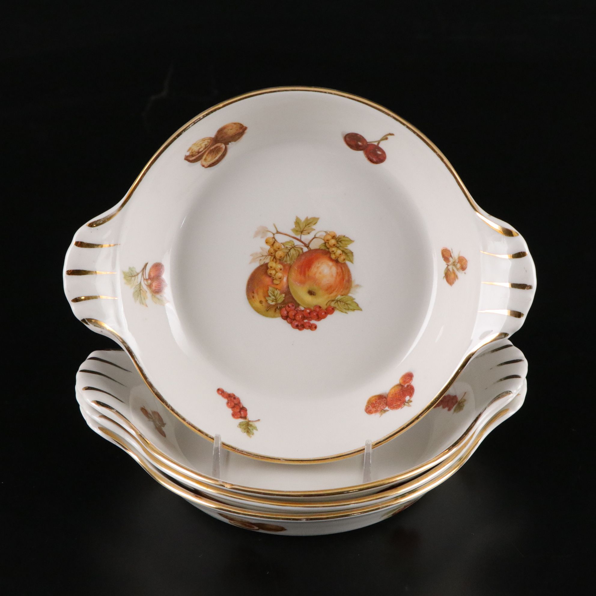 Royal Worcester "Evesham Gold" Casserole Dish, Cake Platter & More