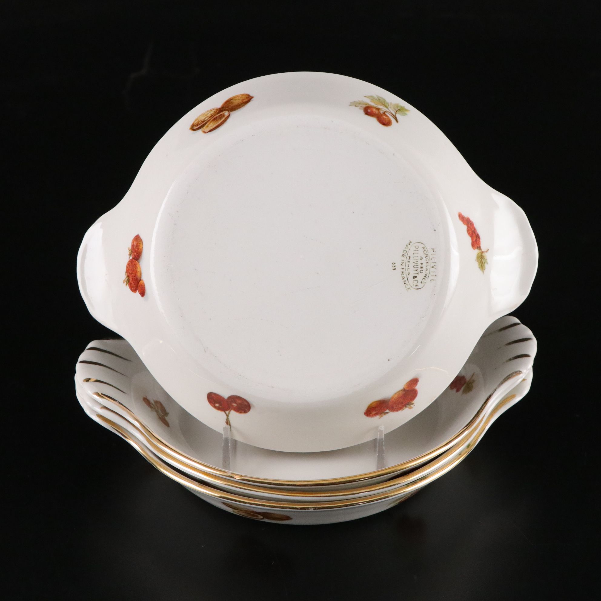 Royal Worcester "Evesham Gold" Casserole Dish, Cake Platter & More