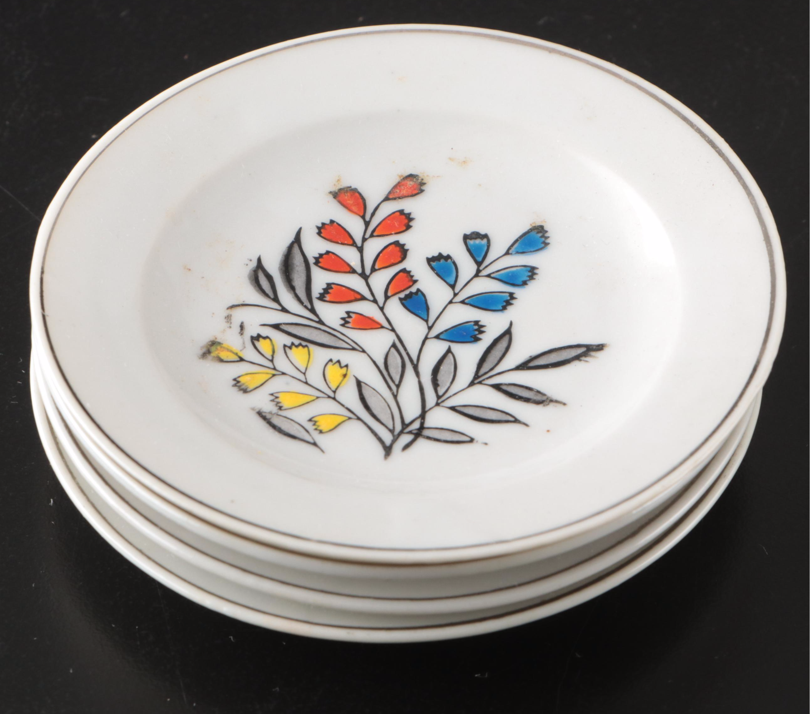 Vintage Japanese Ceramic Play Coffee and Tea Set, Mid-20th Century