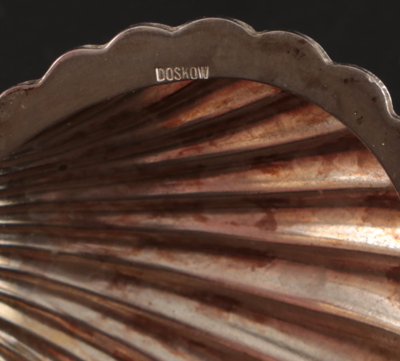 Leonore Doskow Italian Sterling Silver Shell-Form Box