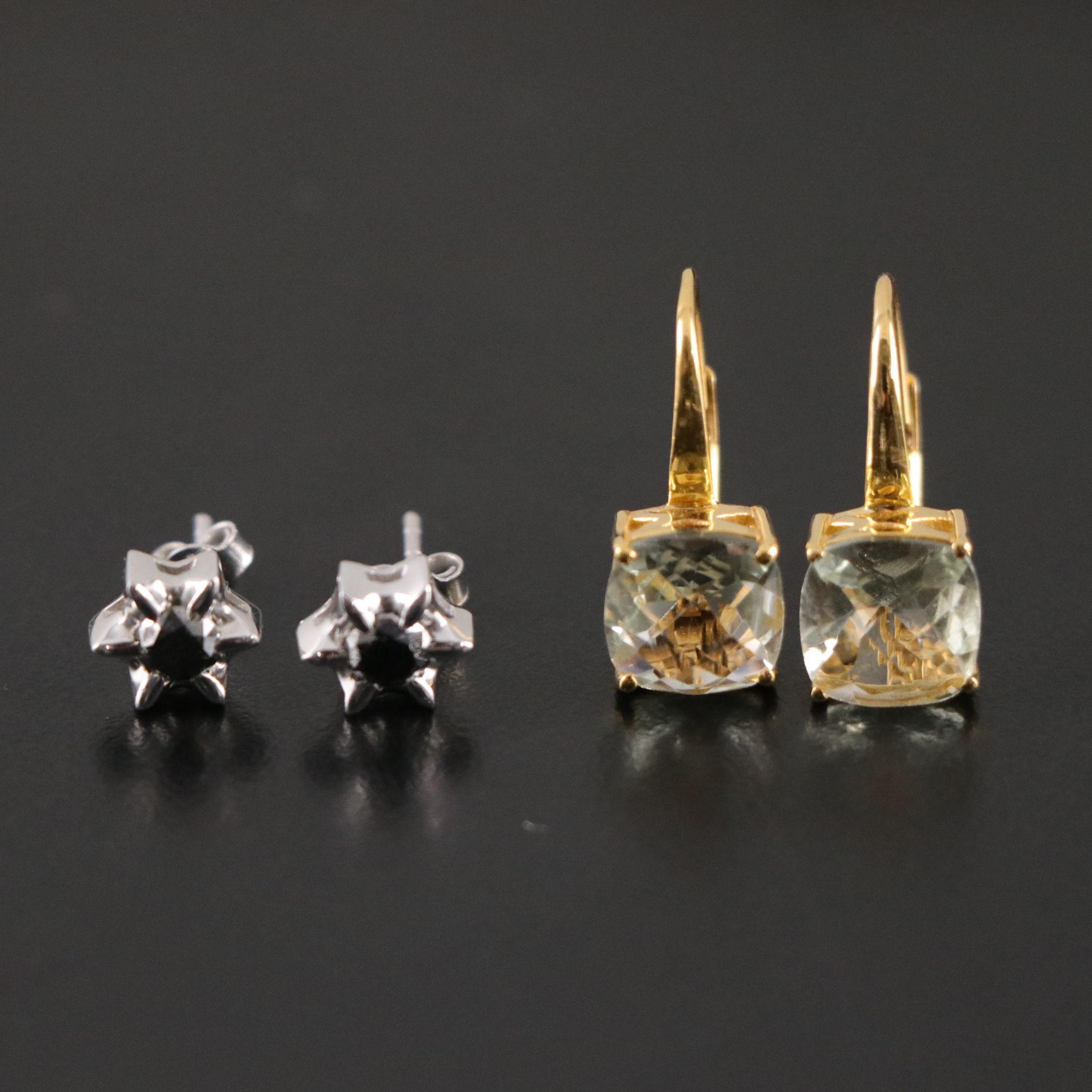 14 Assorted Sterling Silver Rings, Necklaces and Earrings