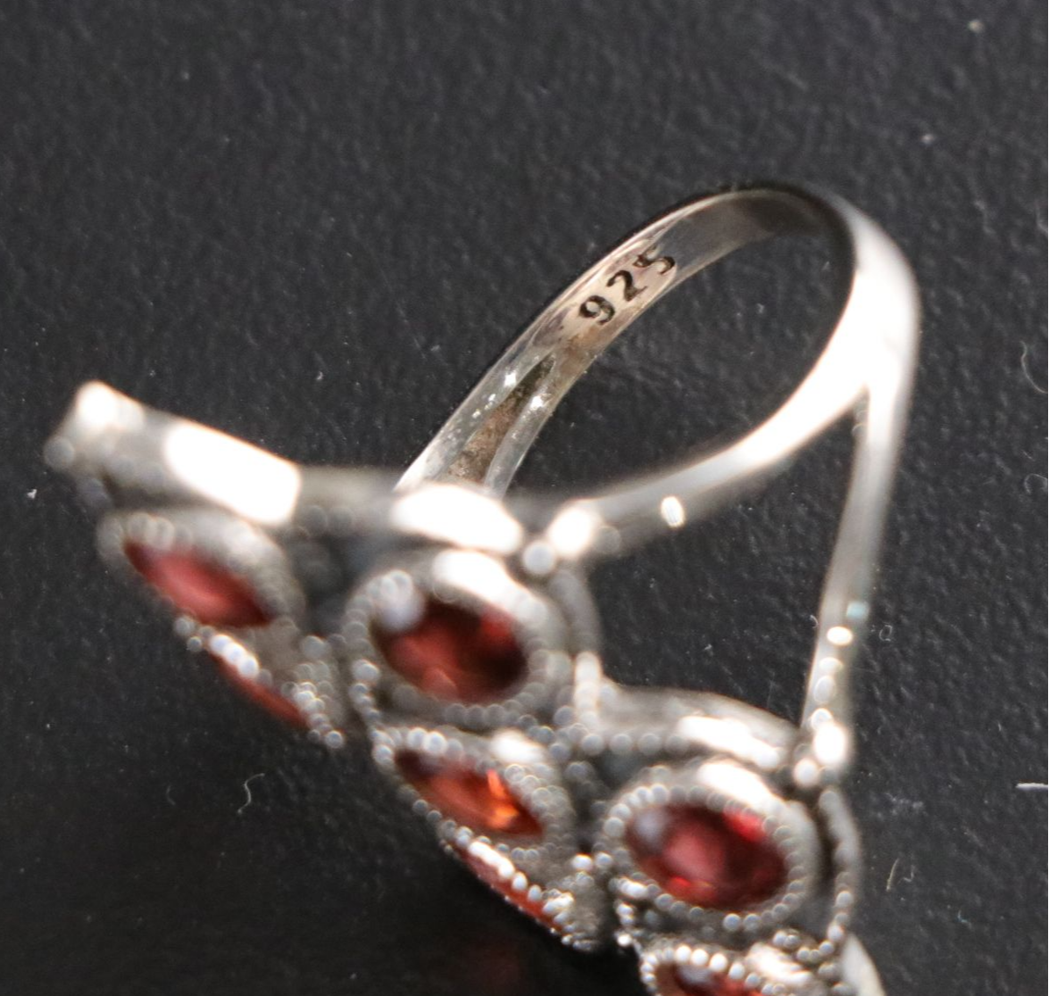 14 Assorted Sterling Silver Rings, Necklaces and Earrings