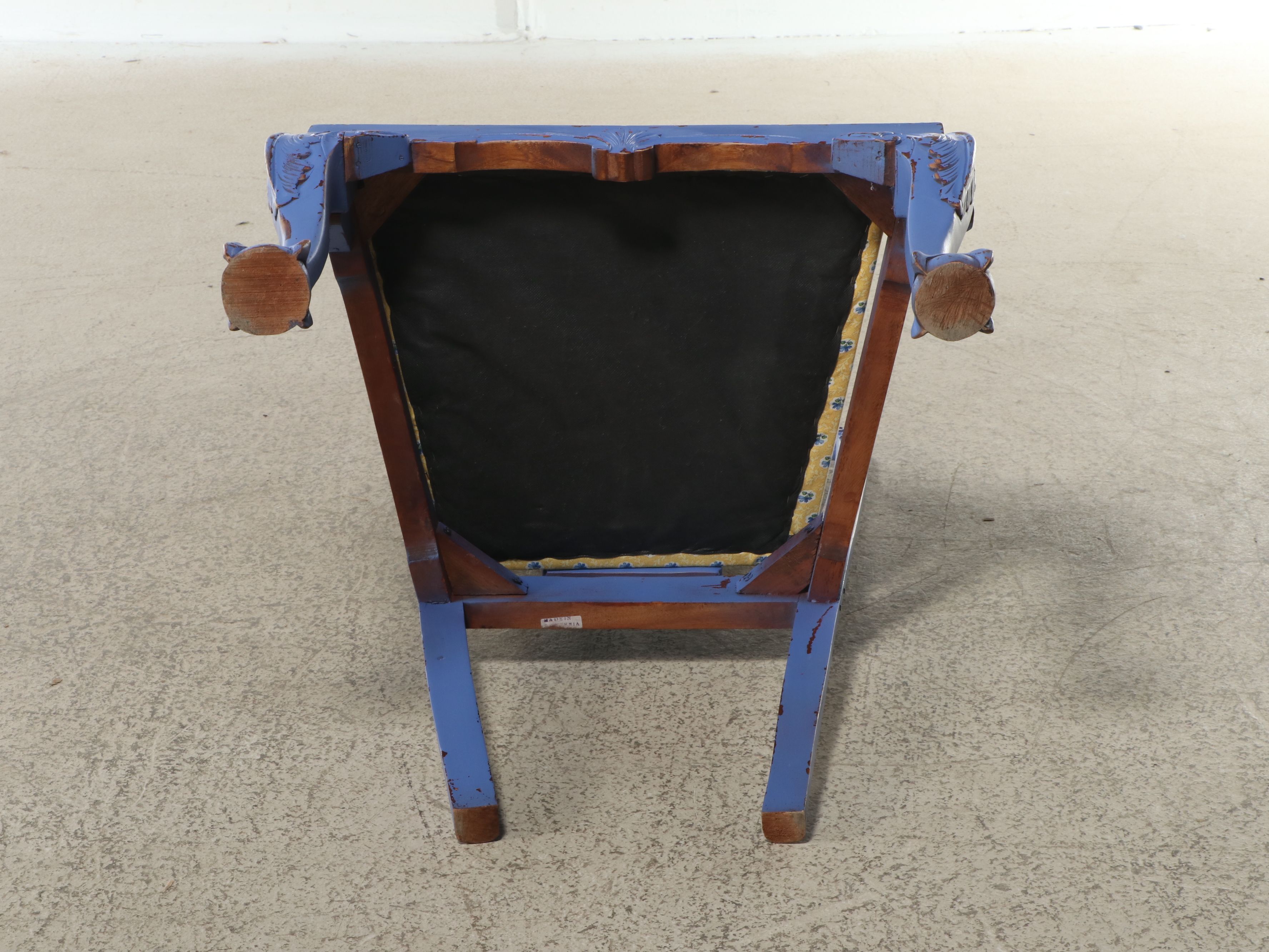 Chinese Chippendale Style Painted Dining Chair, 20th Century
