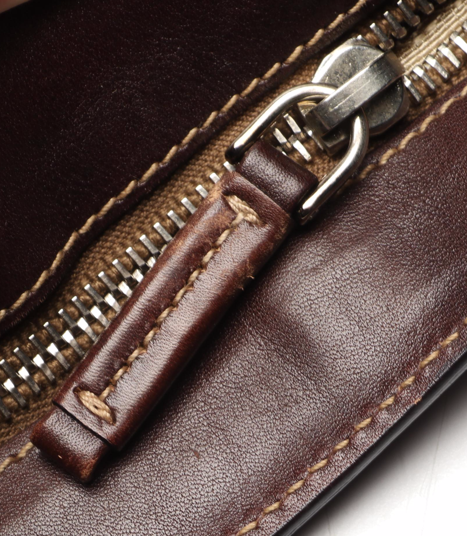 Prada Canapa Canvas Crossbody Bag in Nylon Canvas and Brown Leather Trim