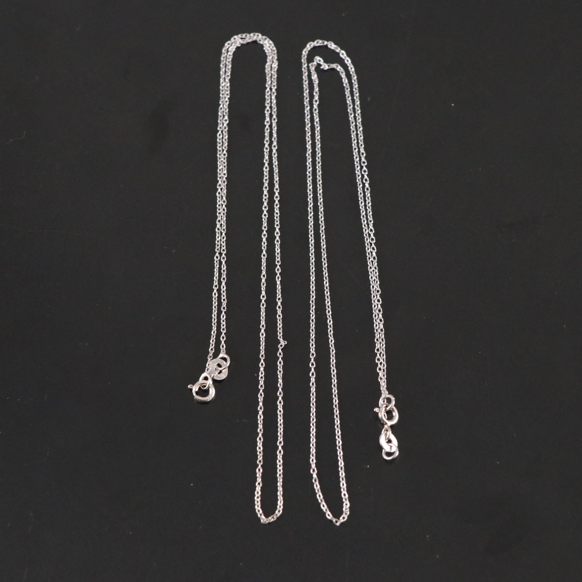 14 Assorted Sterling Silver Rings, Necklaces and Earrings