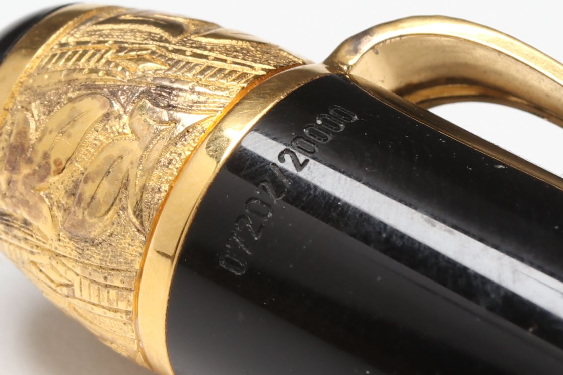 Montblanc "Voltaire" Limited Edition Fountain Pen with 18K Gold Nib