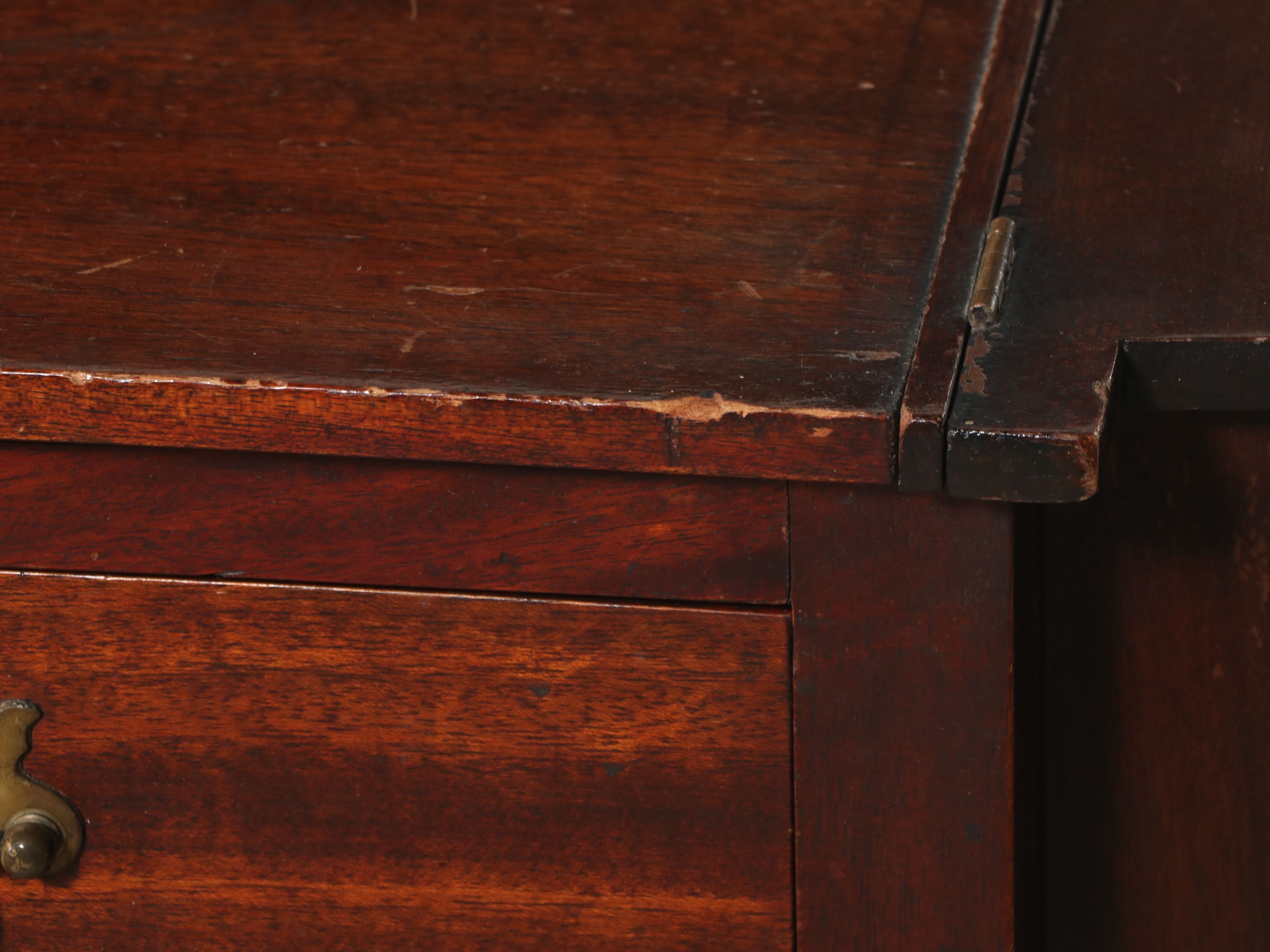 Martha Washington Style Mahogany Sewing Cabinet, Early to Mid-20th Century