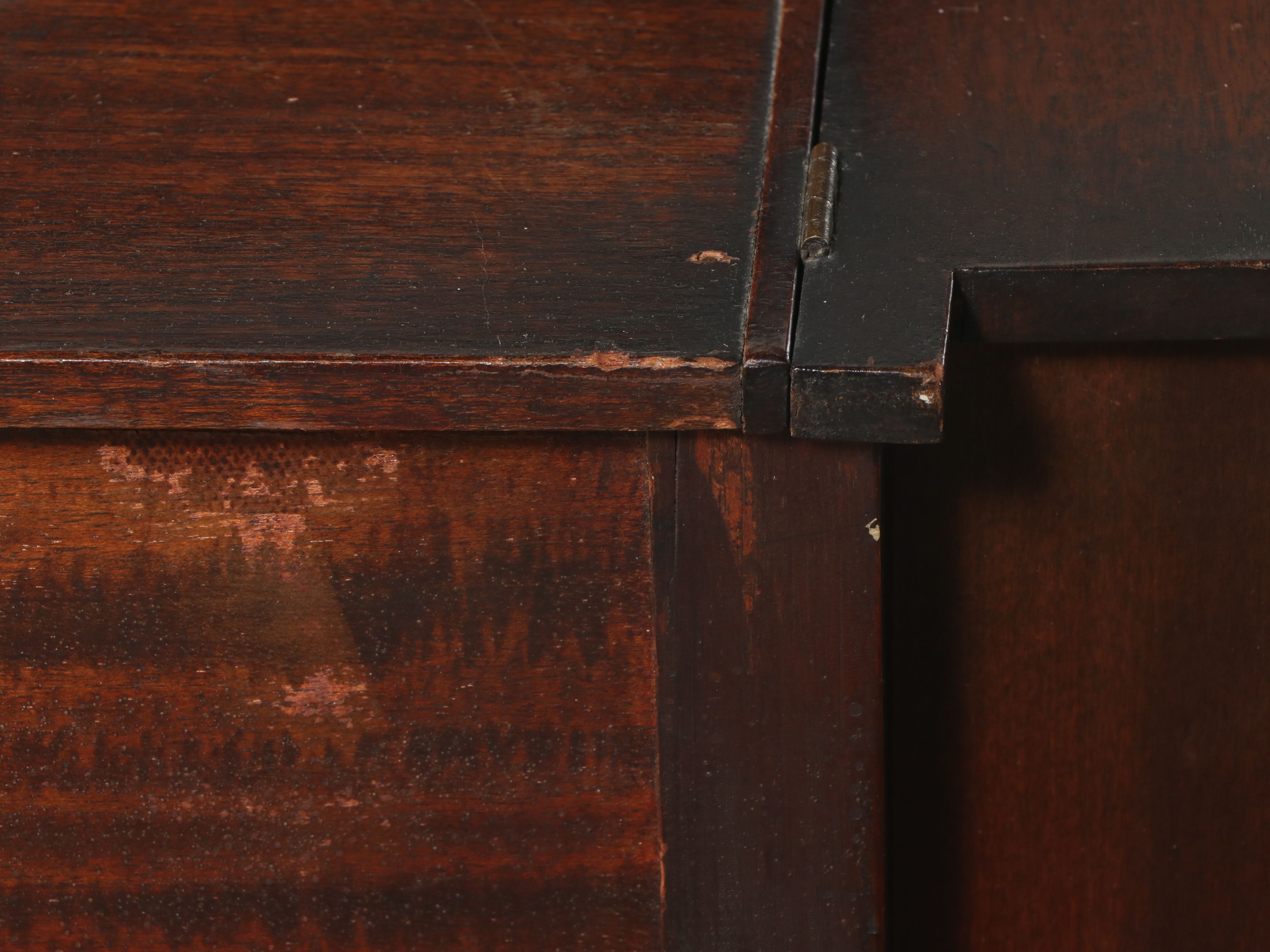 Martha Washington Style Mahogany Sewing Cabinet, Early to Mid-20th Century