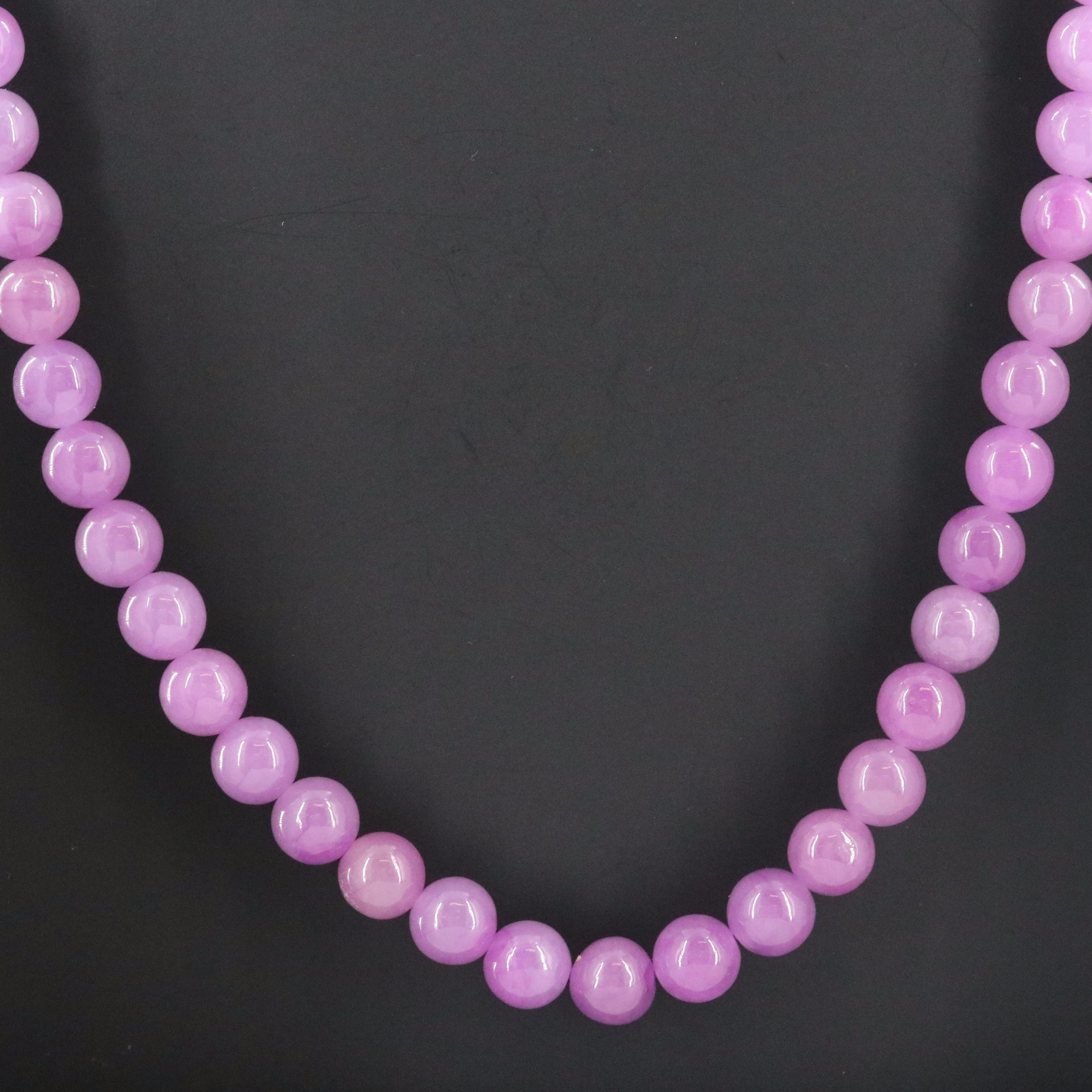 Jadeite Bead Necklace
