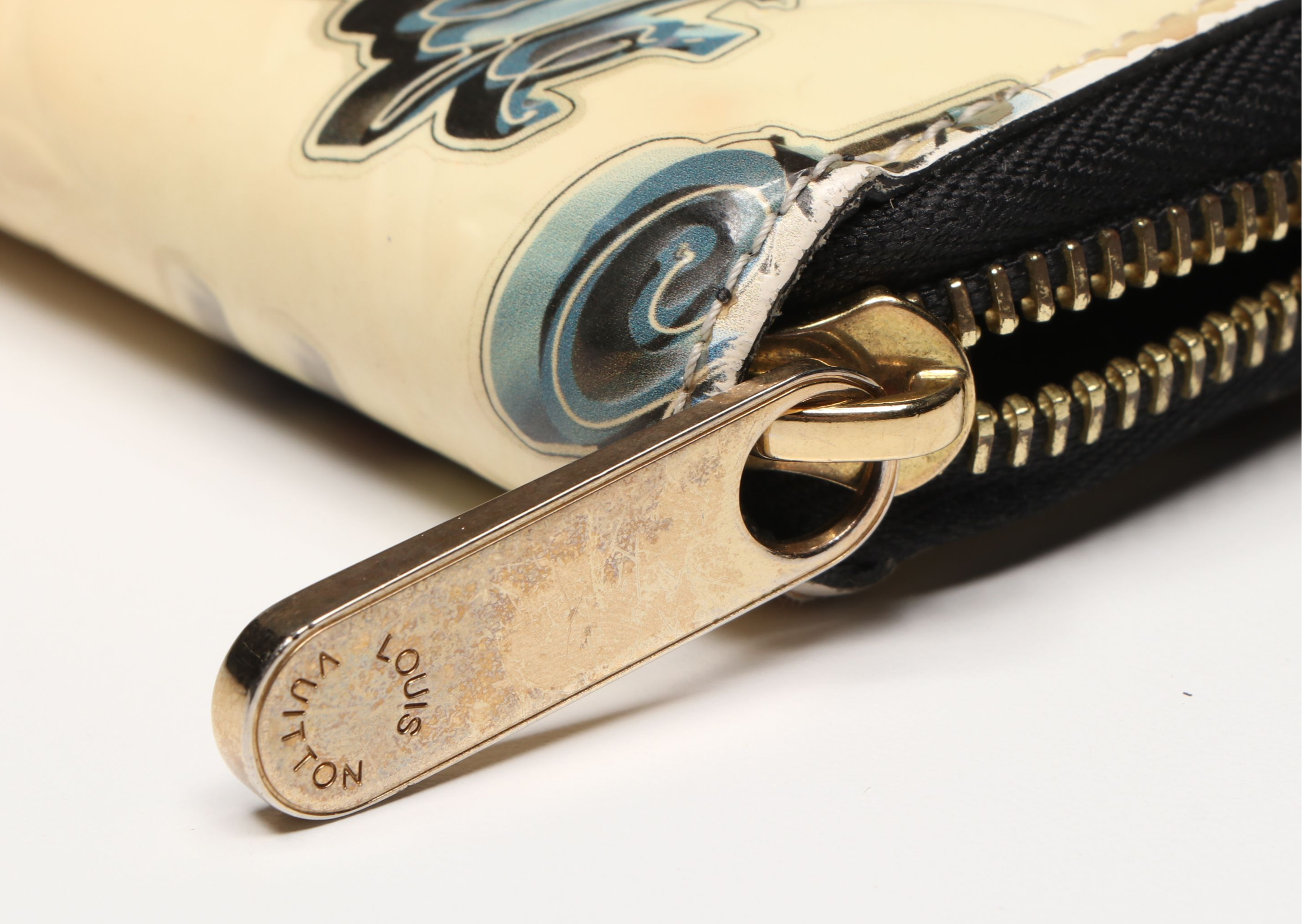 Louis Vuitton Monogram Nicolas Ghesquière Vernis Zippy Wallet in Box