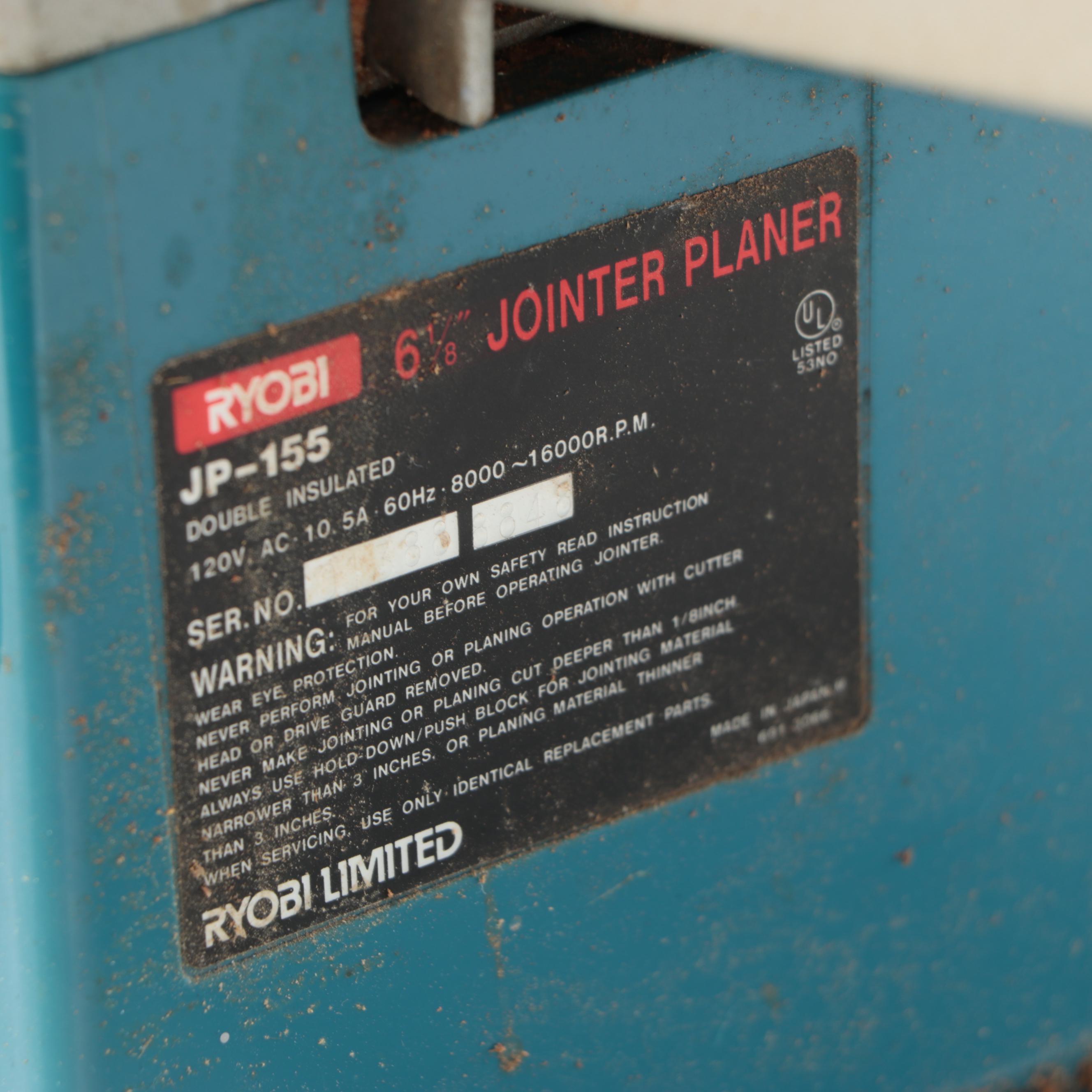 Ryobi Jointer-Planer