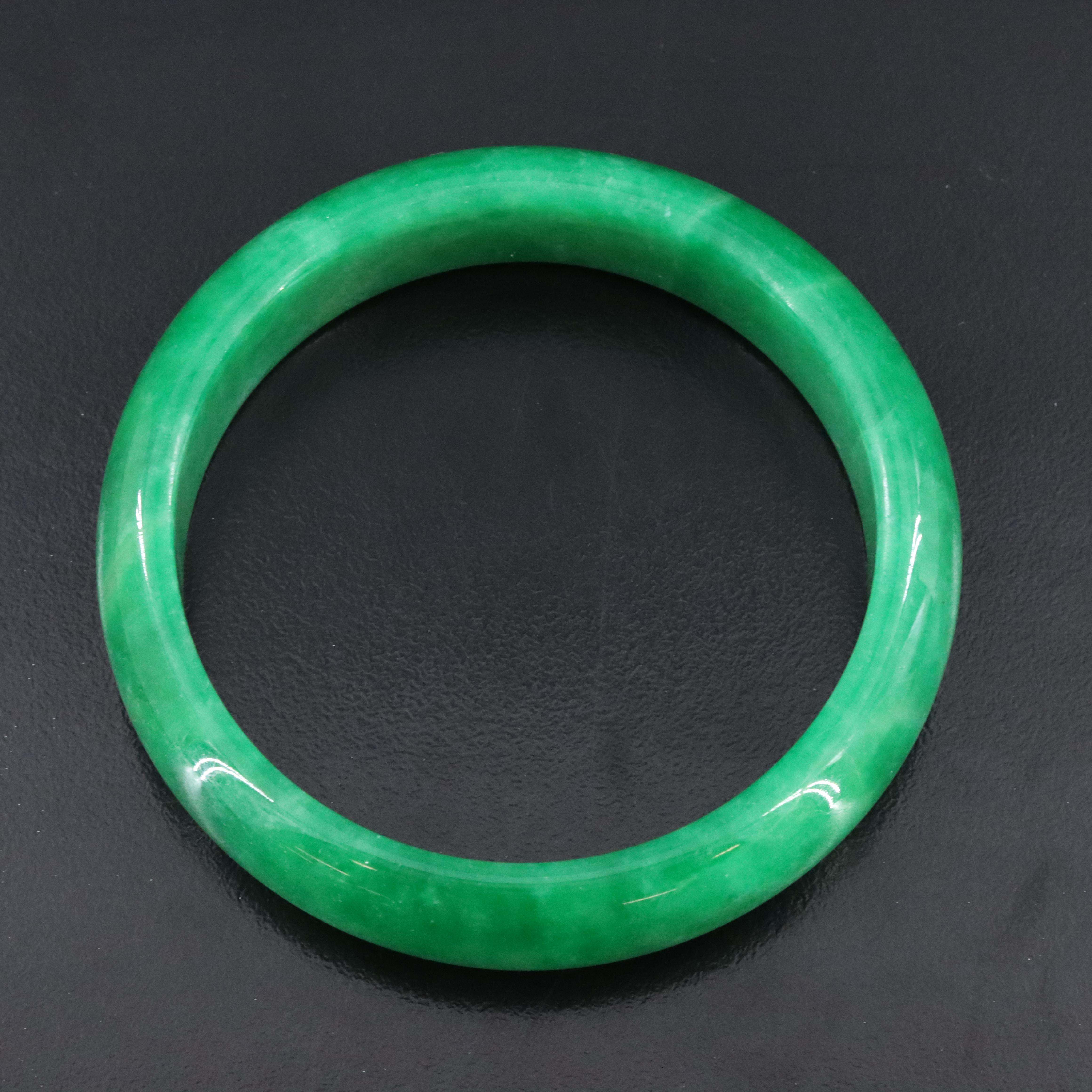 Jadeite Hololith Bangle