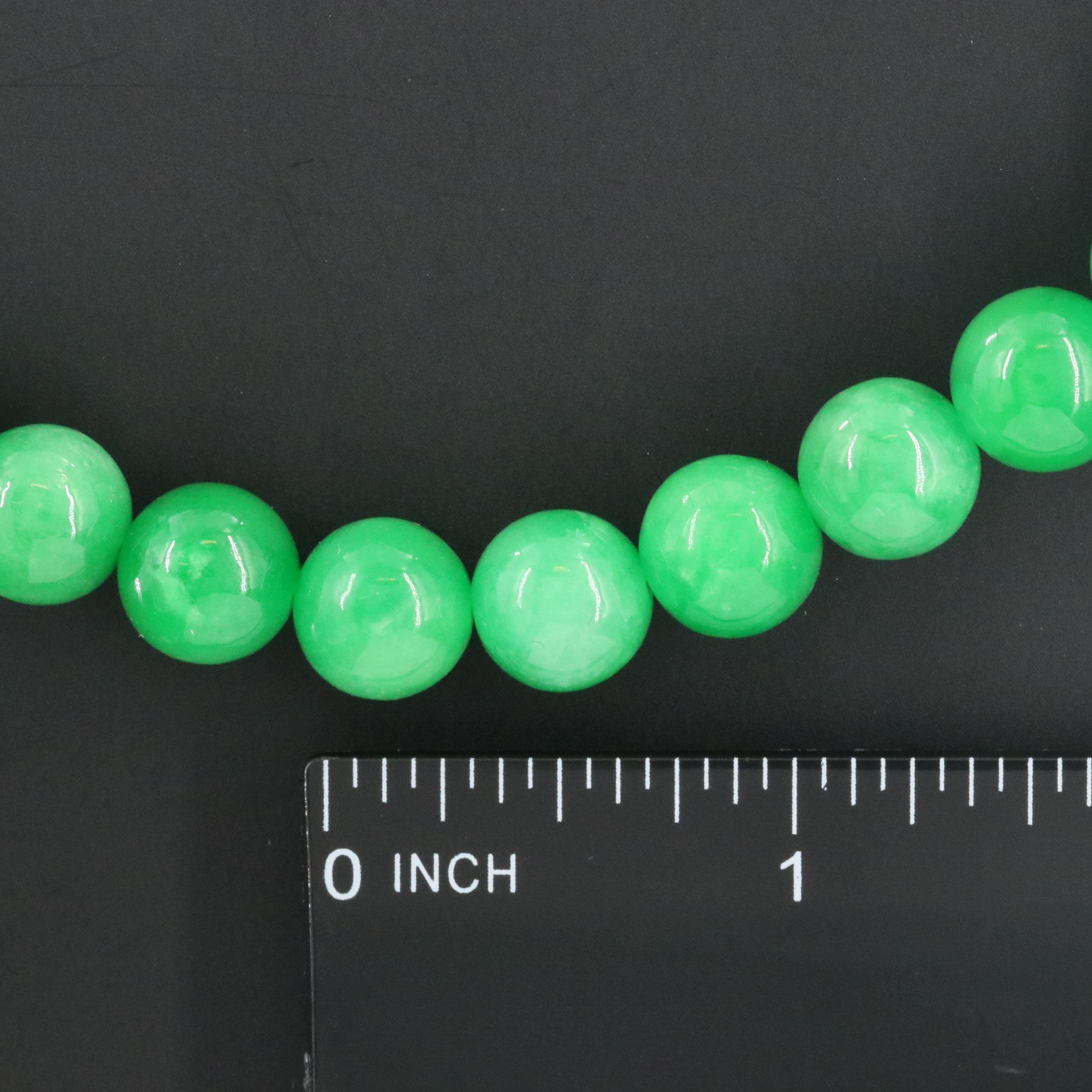 Jadeite Bead Necklace
