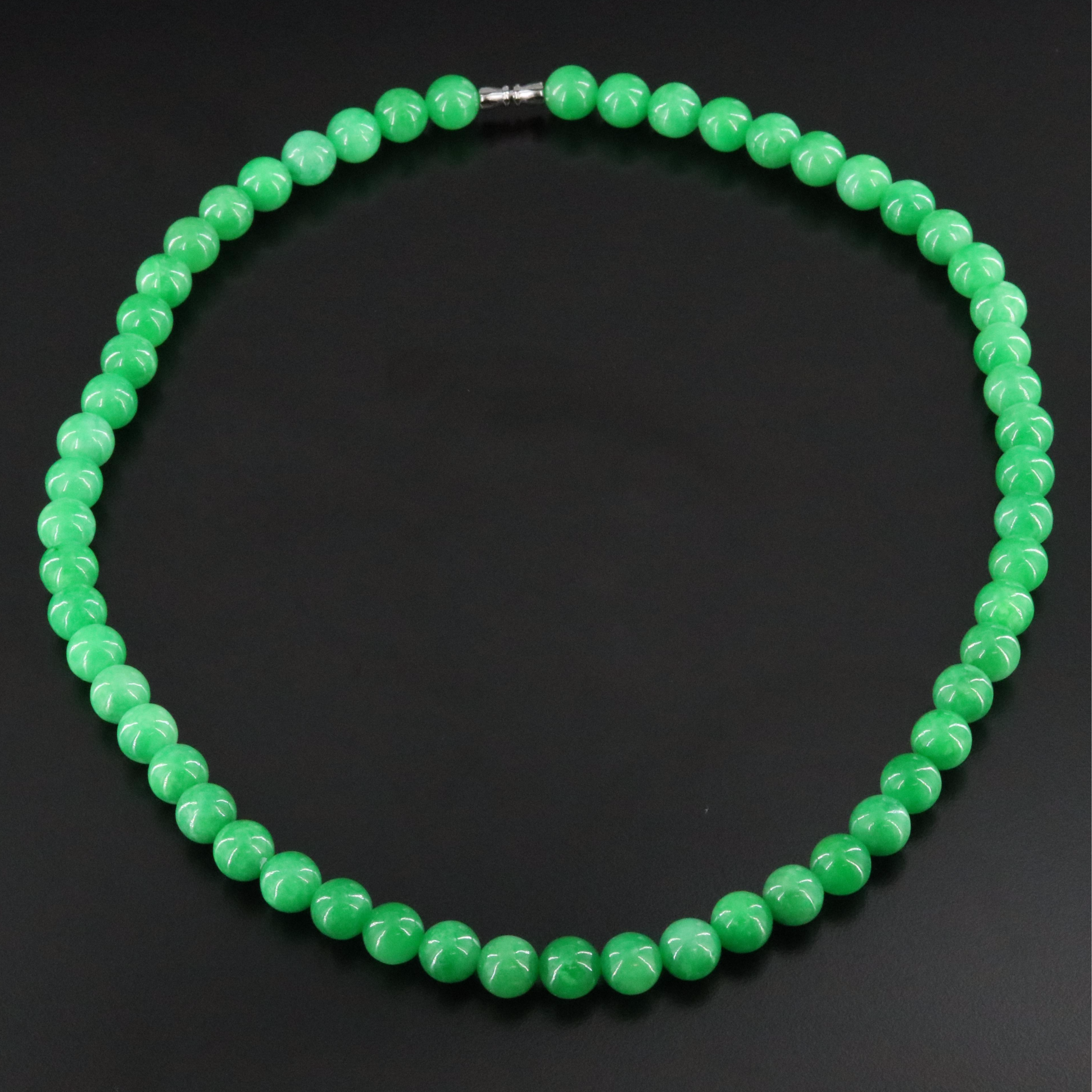 Jadeite Bead Necklace