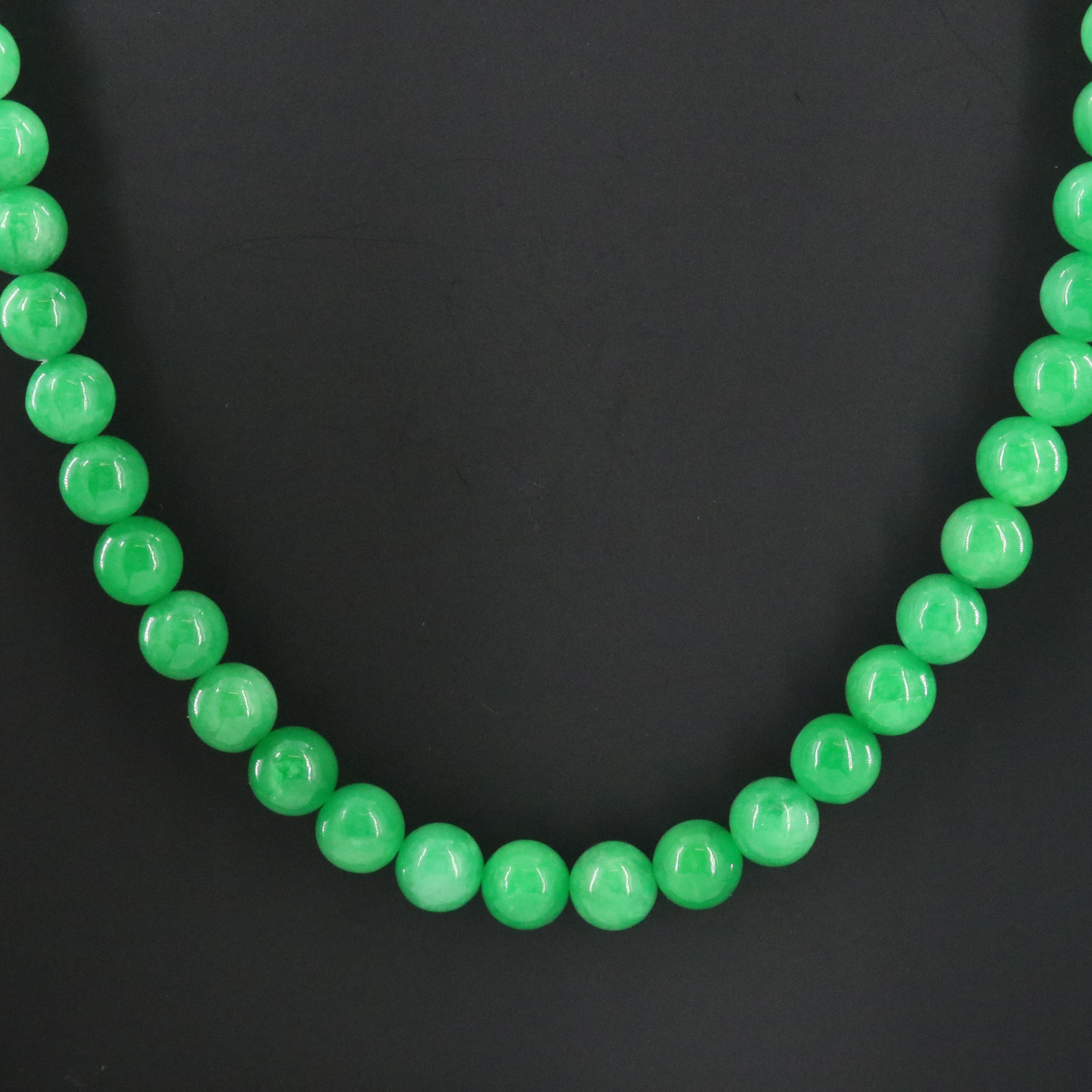 Jadeite Bead Necklace