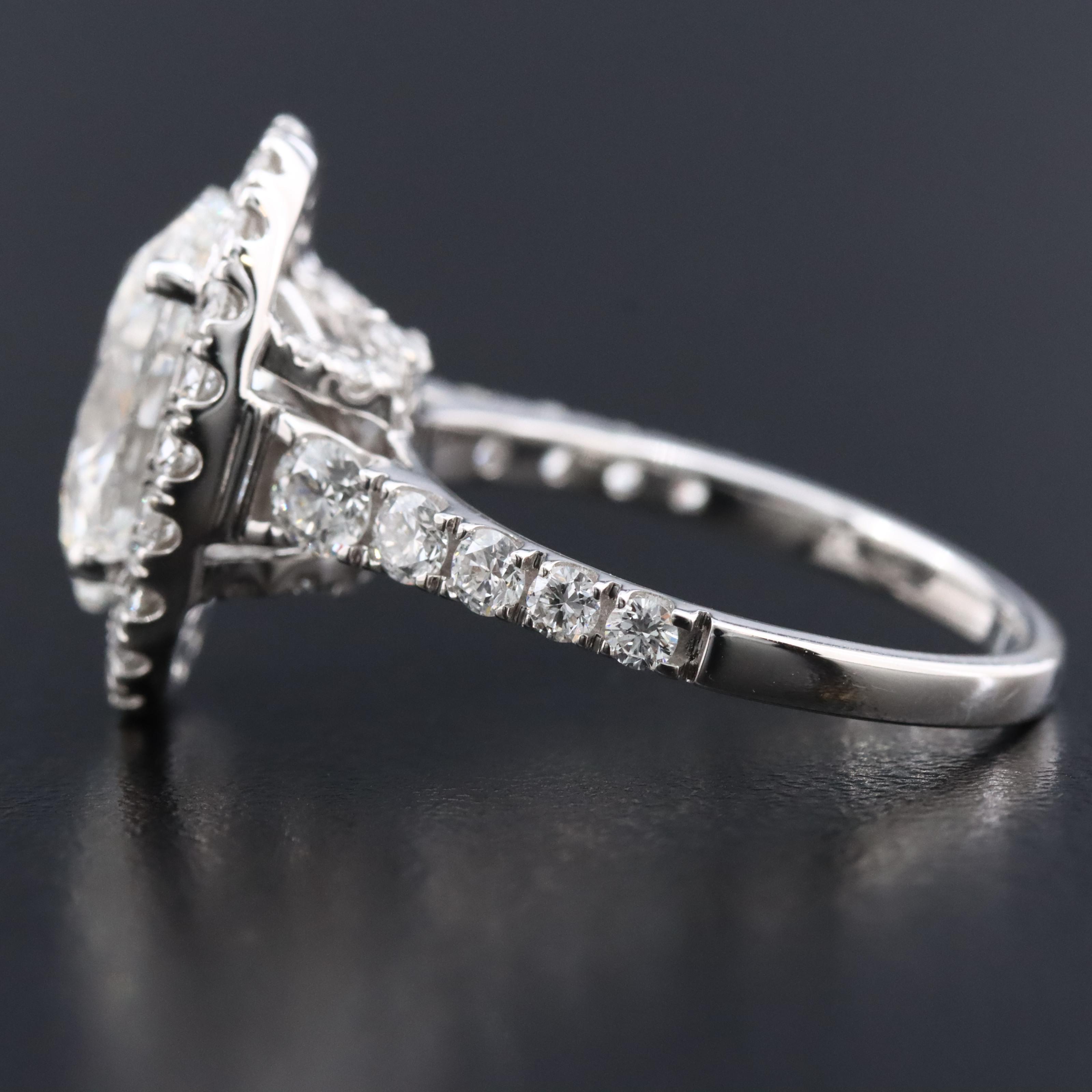 14K 4.82 CTW Lab Grown Diamond Ring