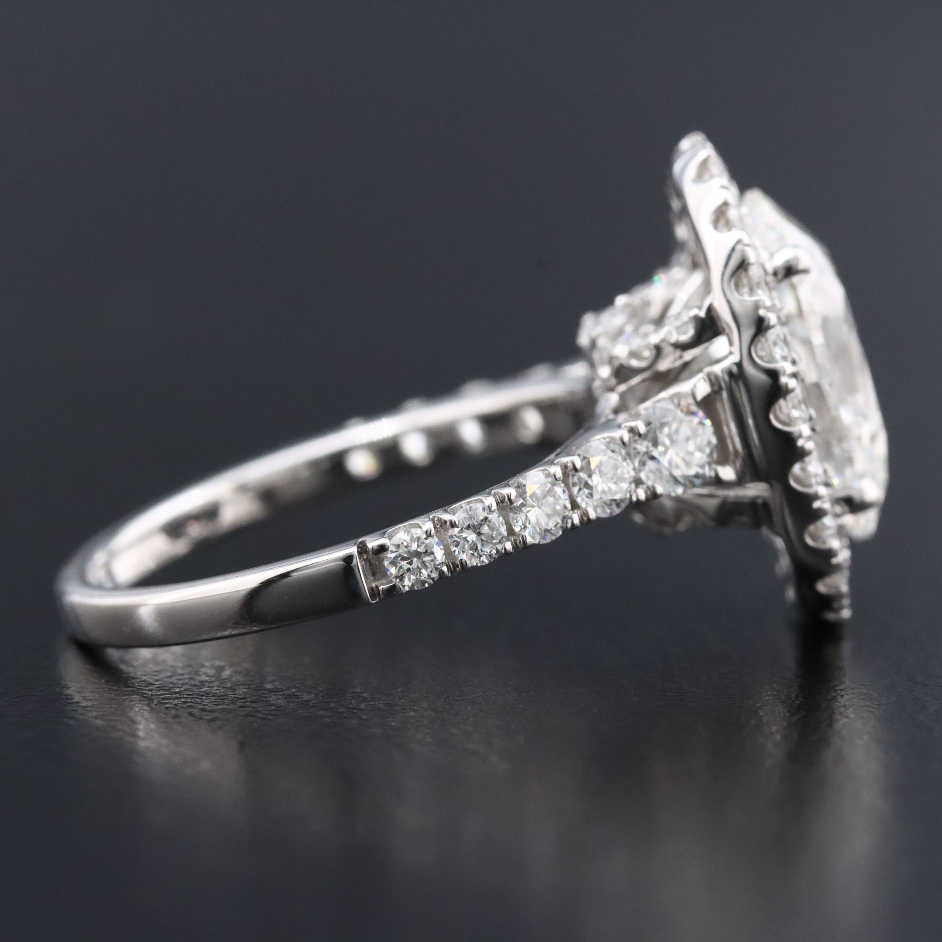 14K 4.82 CTW Lab Grown Diamond Ring