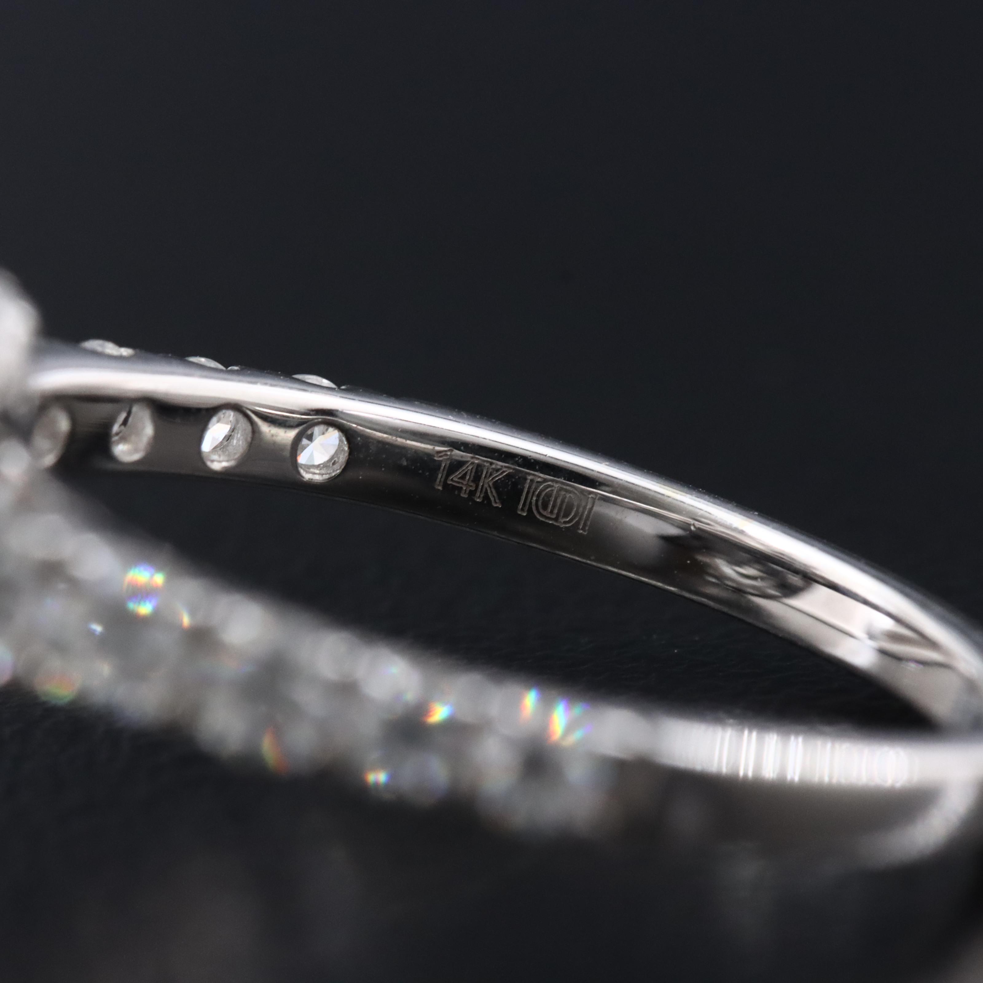 14K 4.82 CTW Lab Grown Diamond Ring