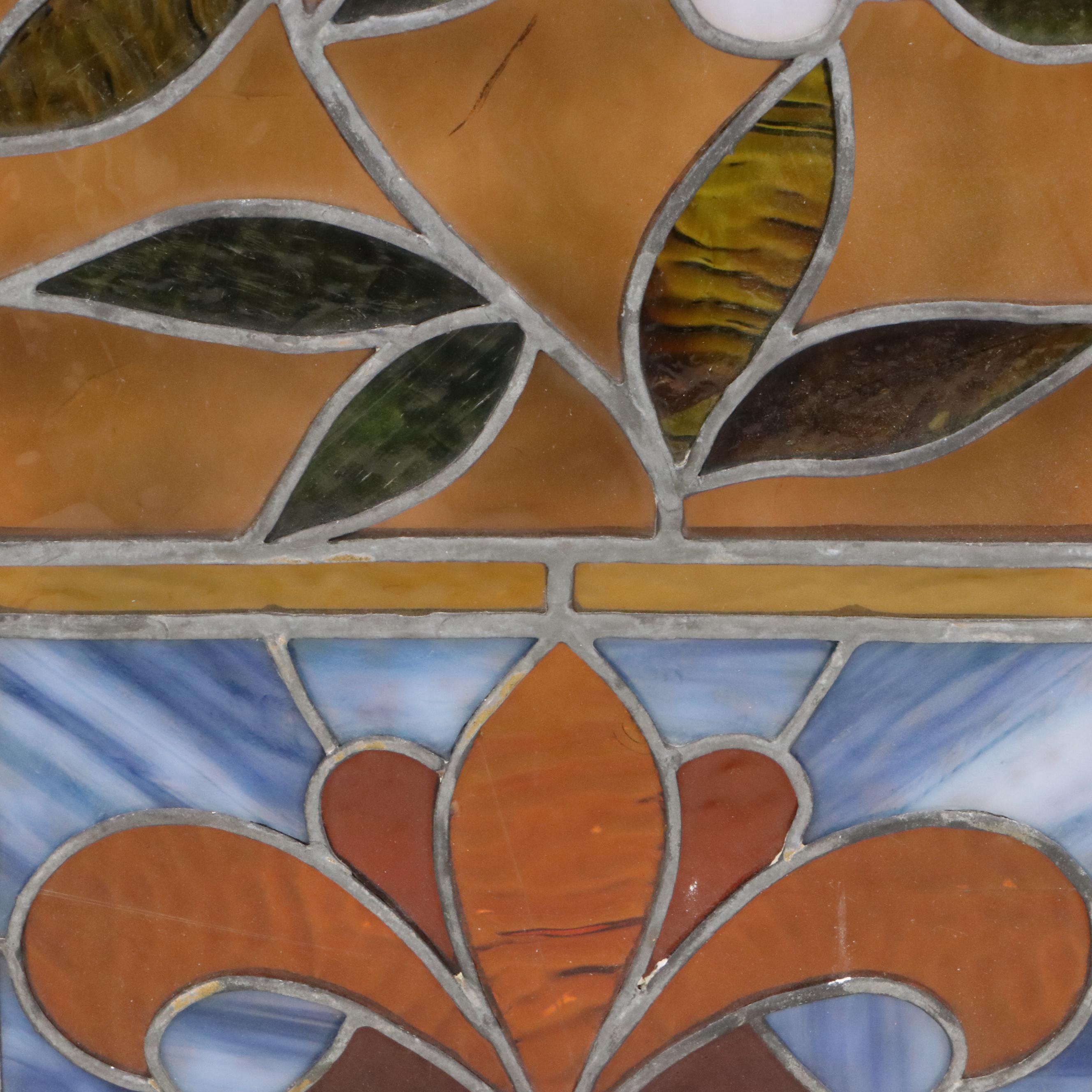 Hanging Stained Glass Window Panels