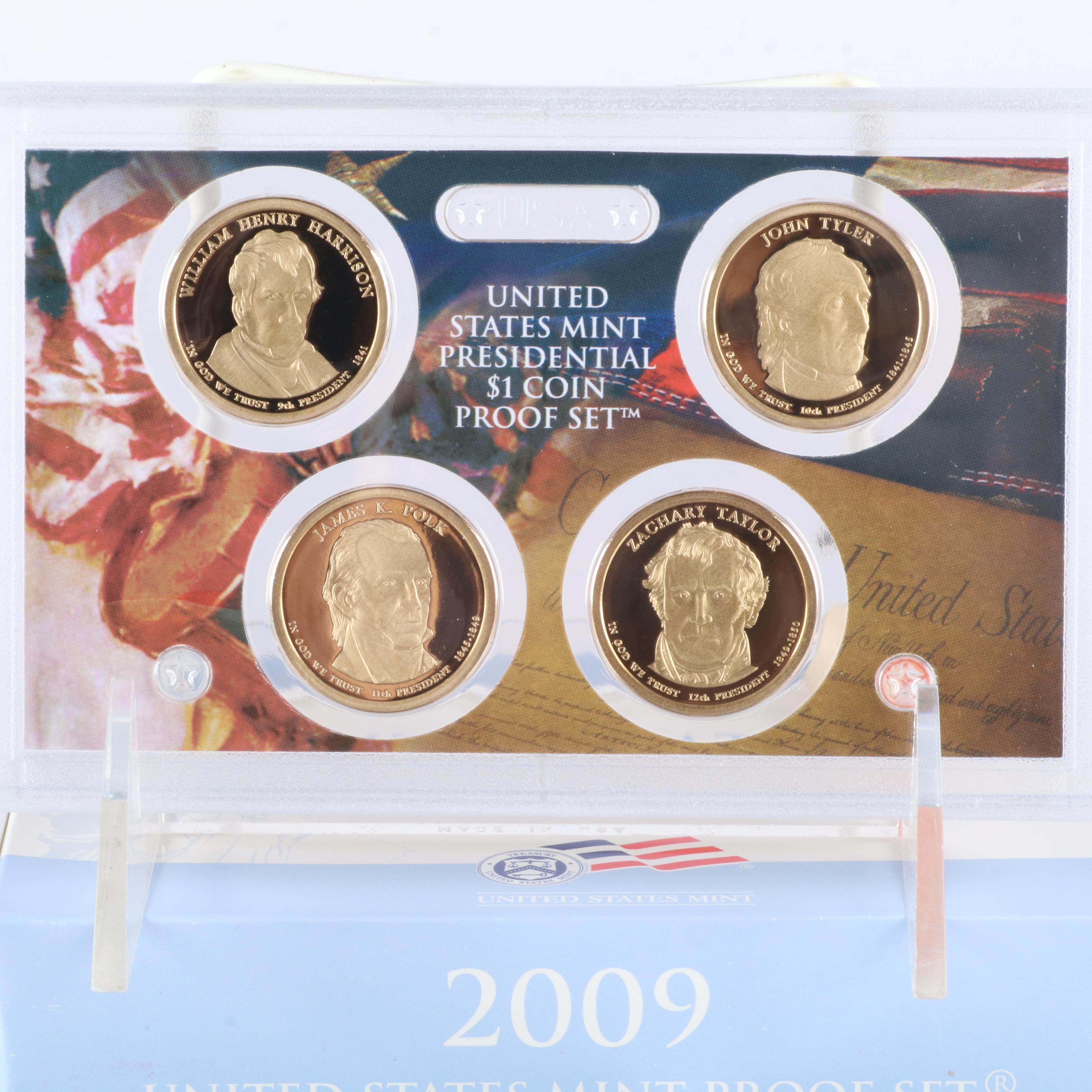 Four Different Modern U.S. Proof Sets